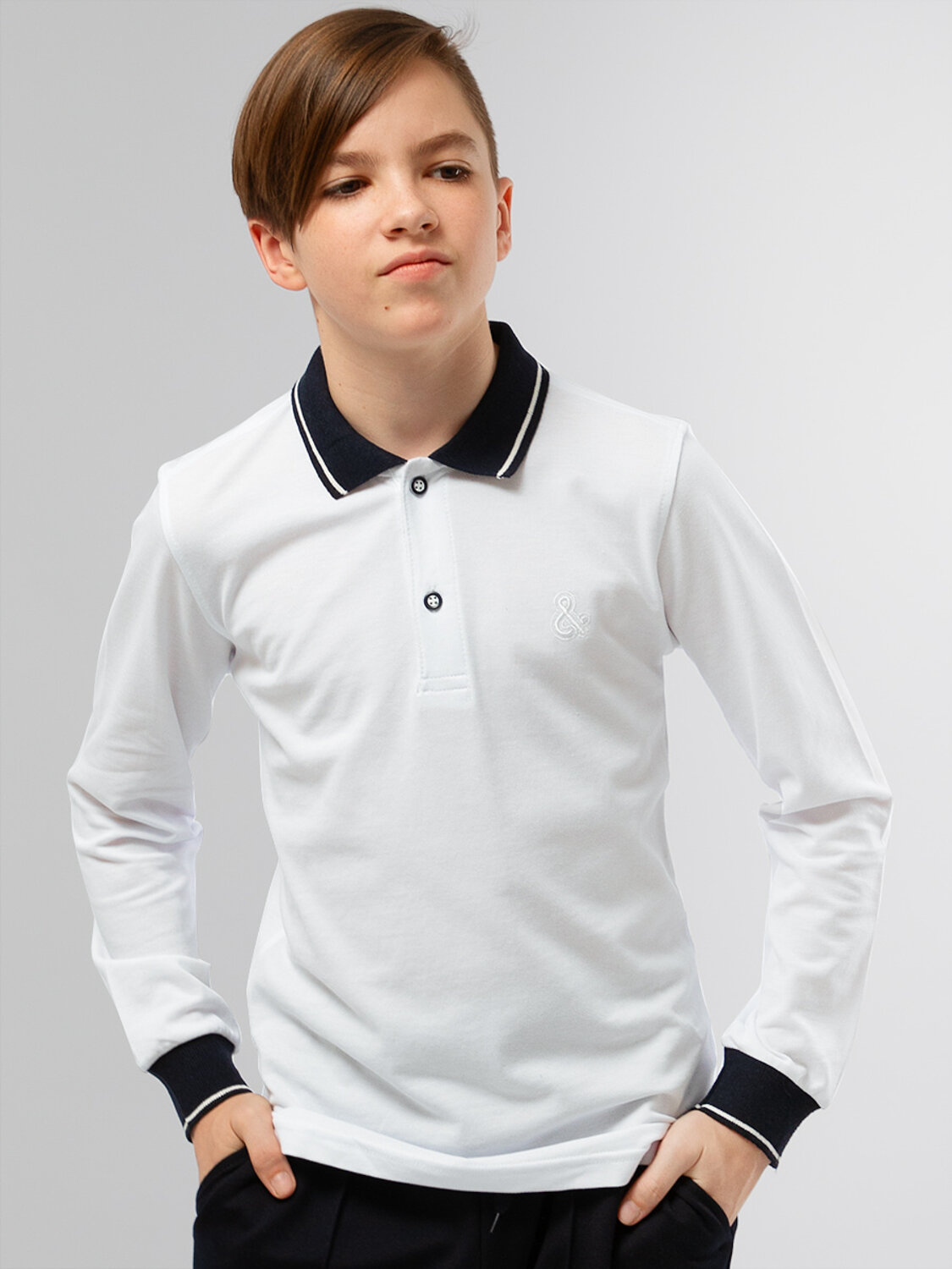 Соль&Перец Поло 572940 SP2303BR белый