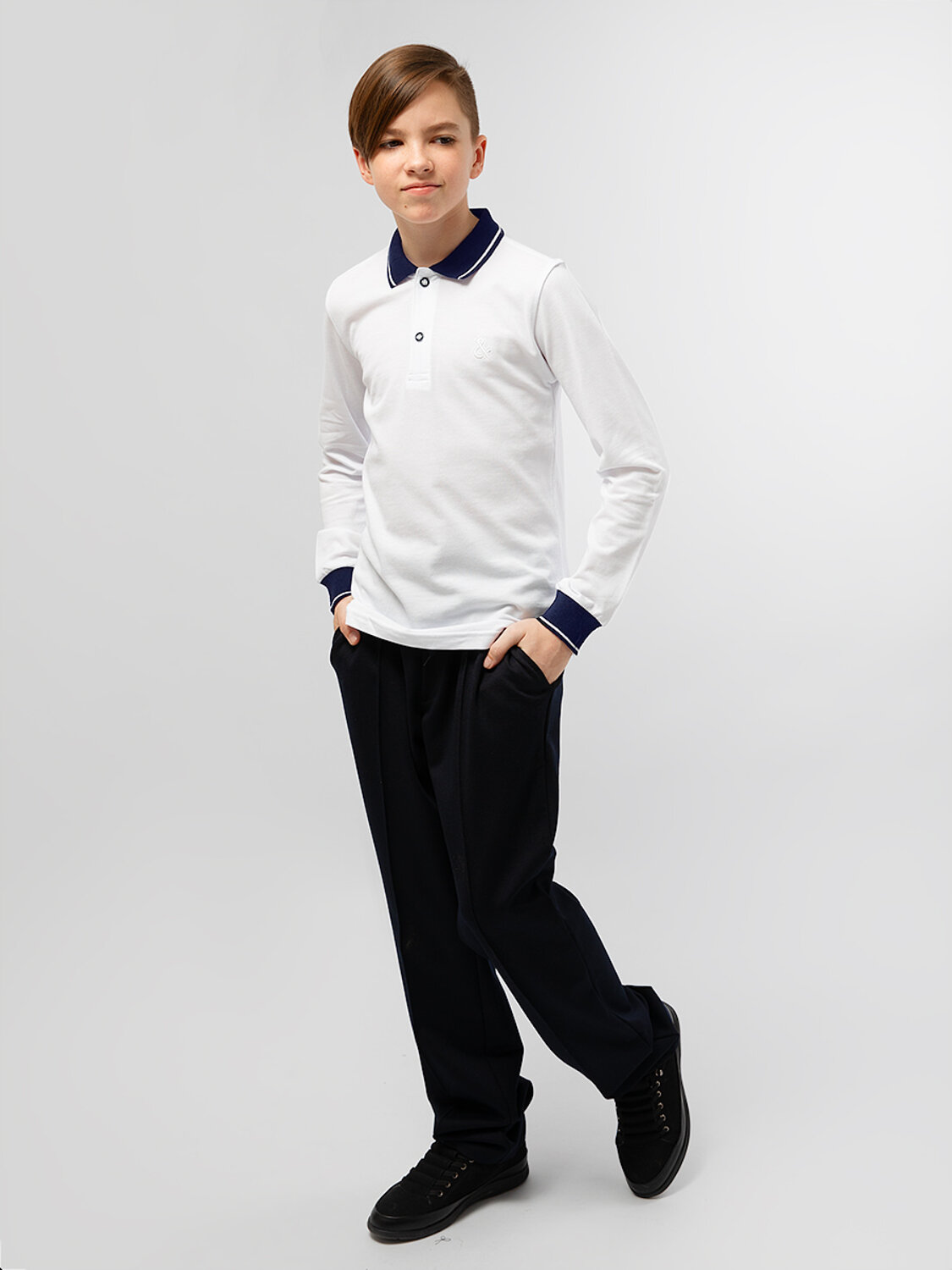 Соль&Перец Поло 572940 SP2303BR белый