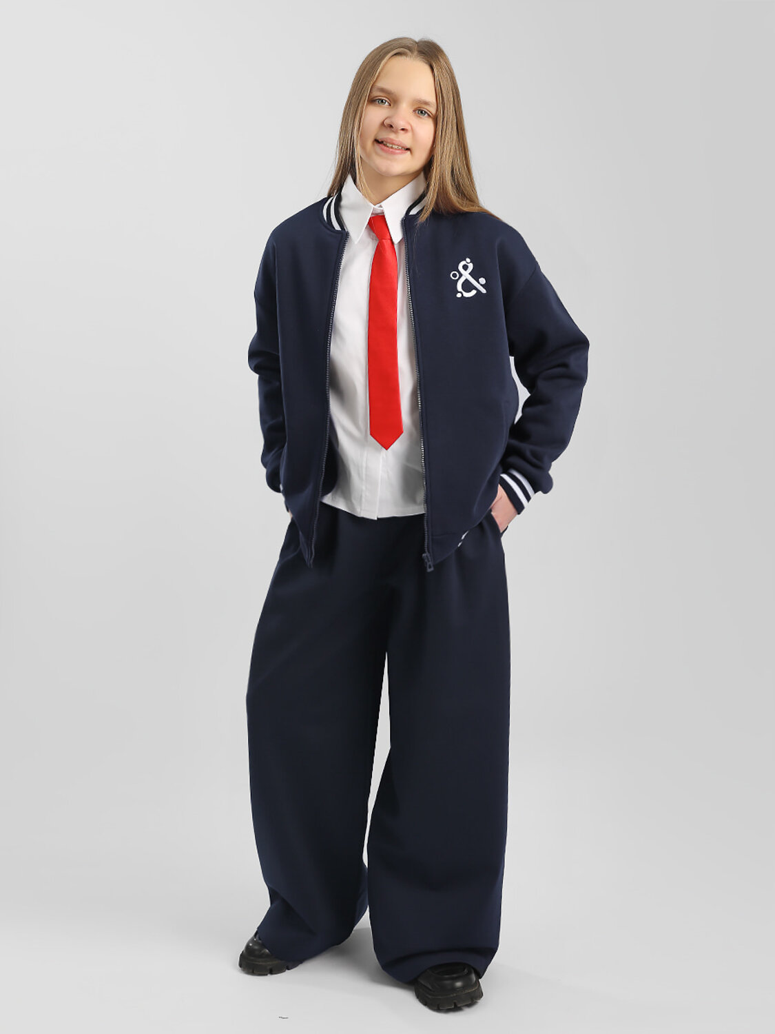 Соль&Перец Брюки 572951 SP0452AG темно-синий