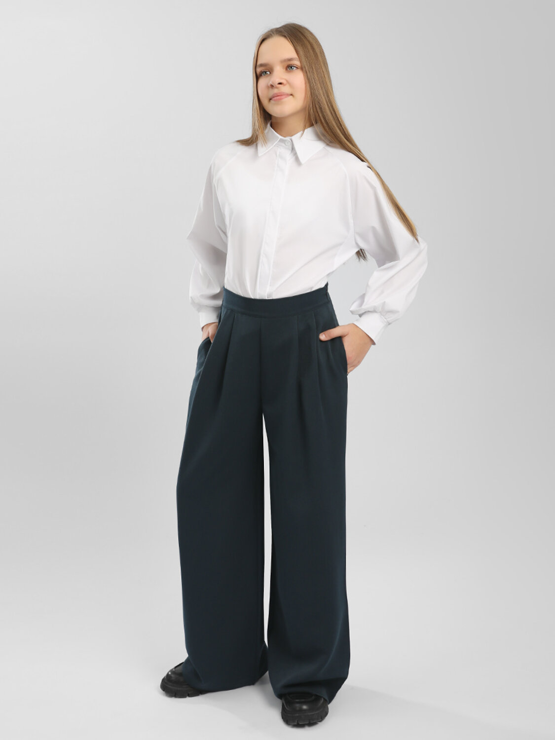 Соль&Перец Брюки 572953 SP0451AG темно-синий