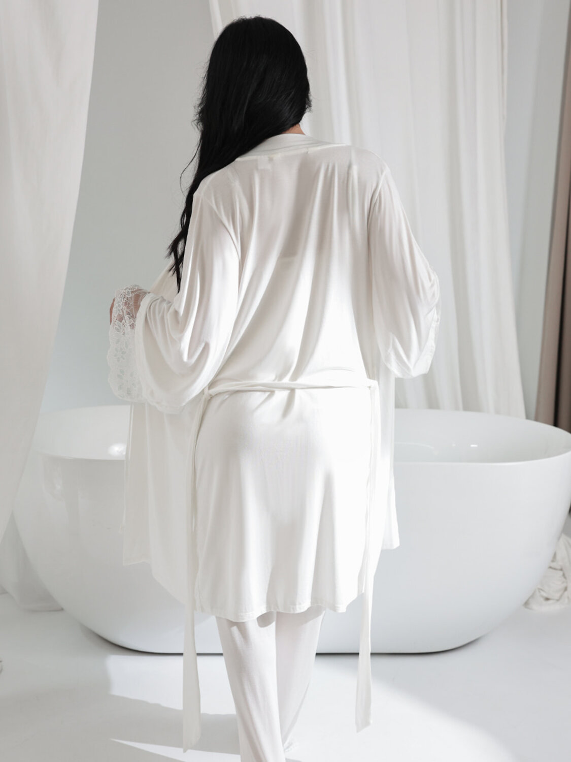 Соль&Перец Халат 572954 SP1608CH белый