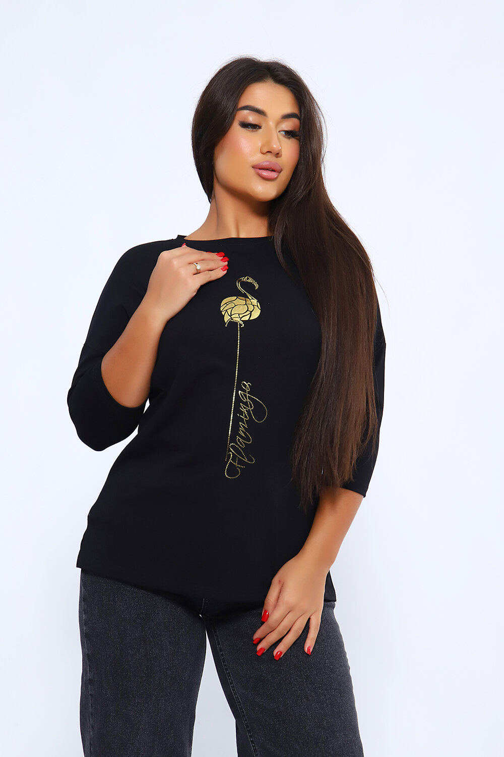 Натали Лонгслив 572958 82068 черный