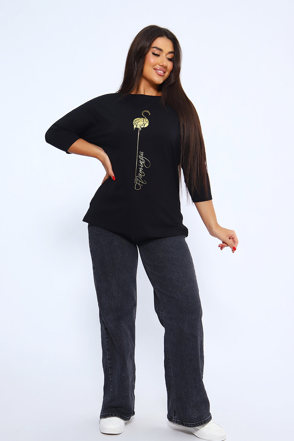 Натали Лонгслив 572958 82068 черный