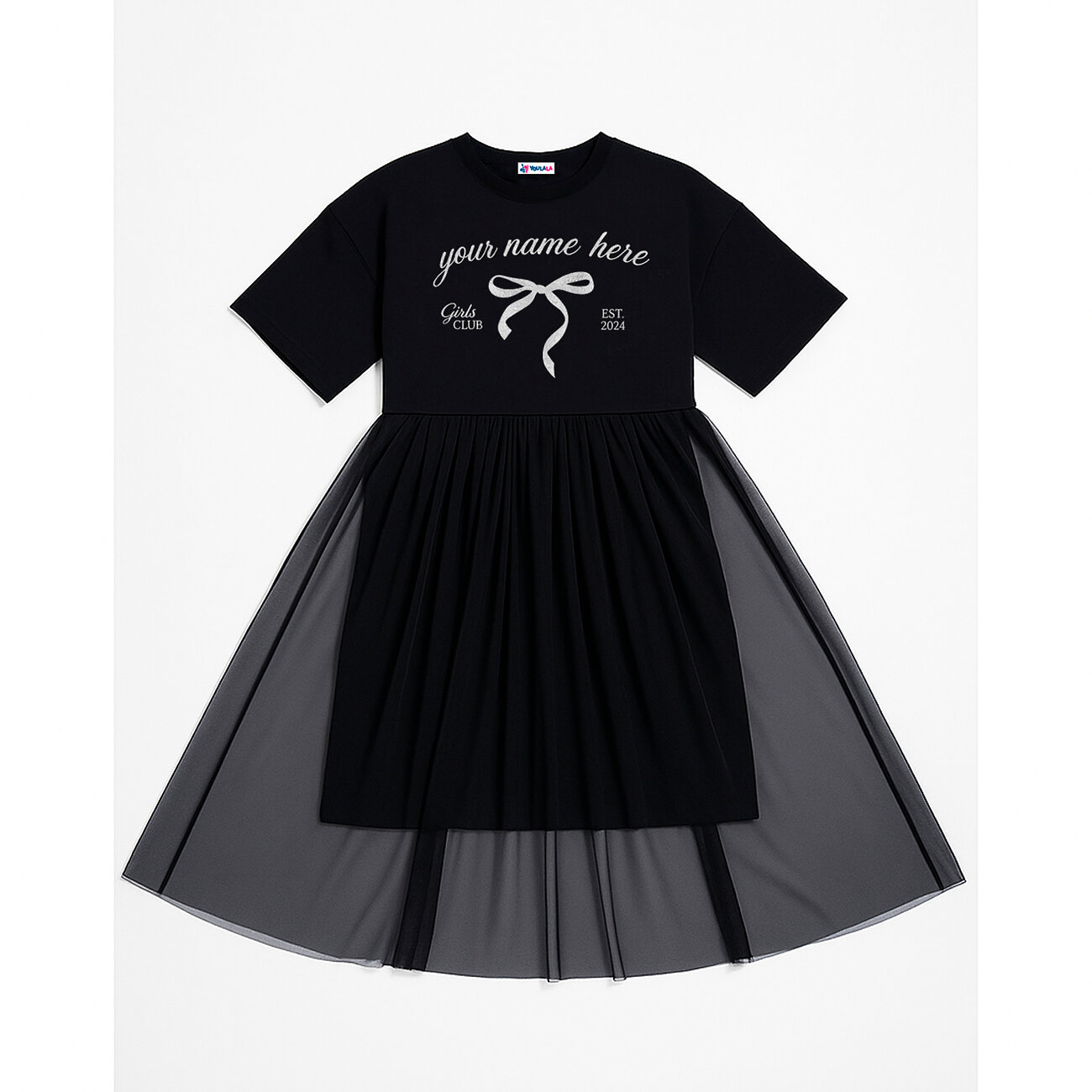 YOULALA Платье 572984 2075900103 черный