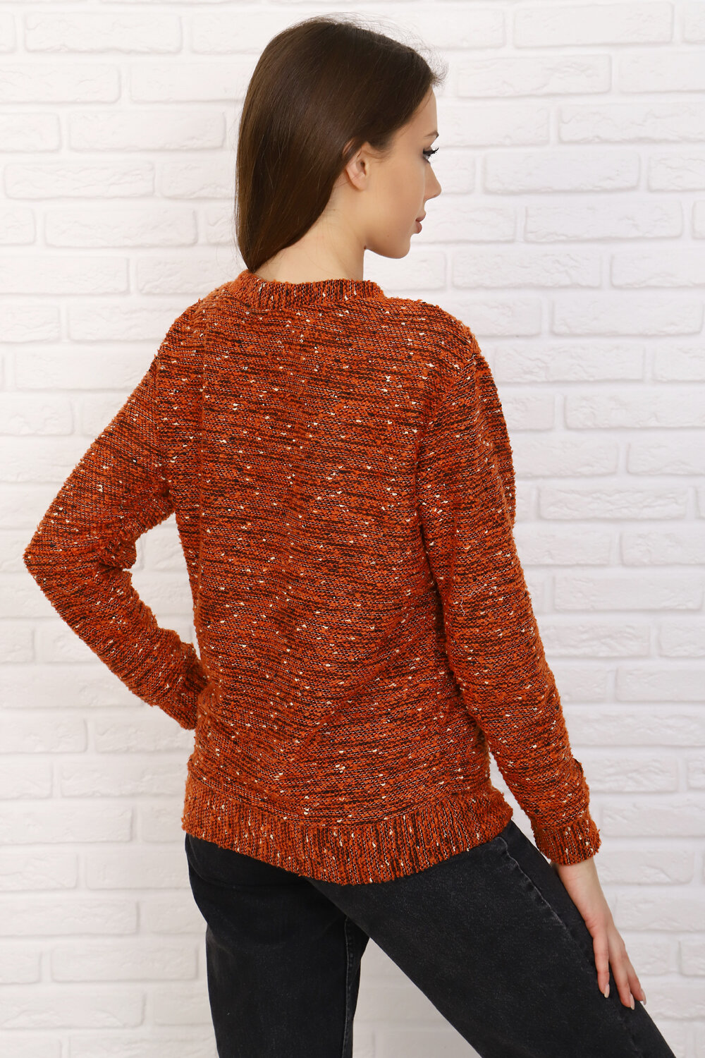 Натали Джемпер 573012 24806 терракотовый