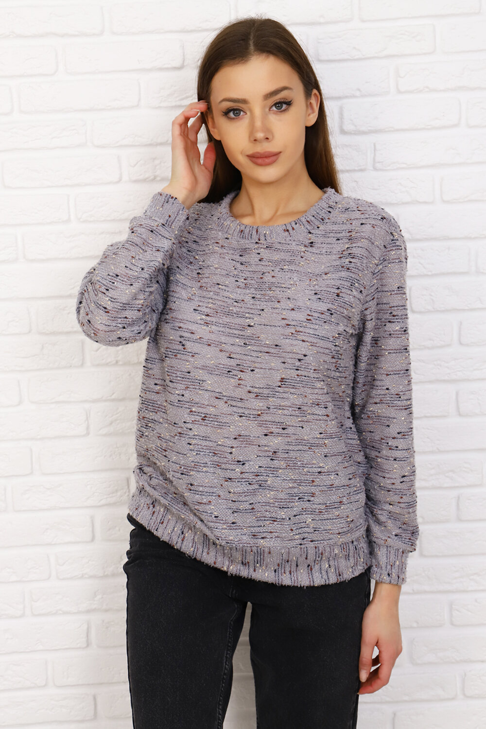 Натали Джемпер 573013 24806 серый