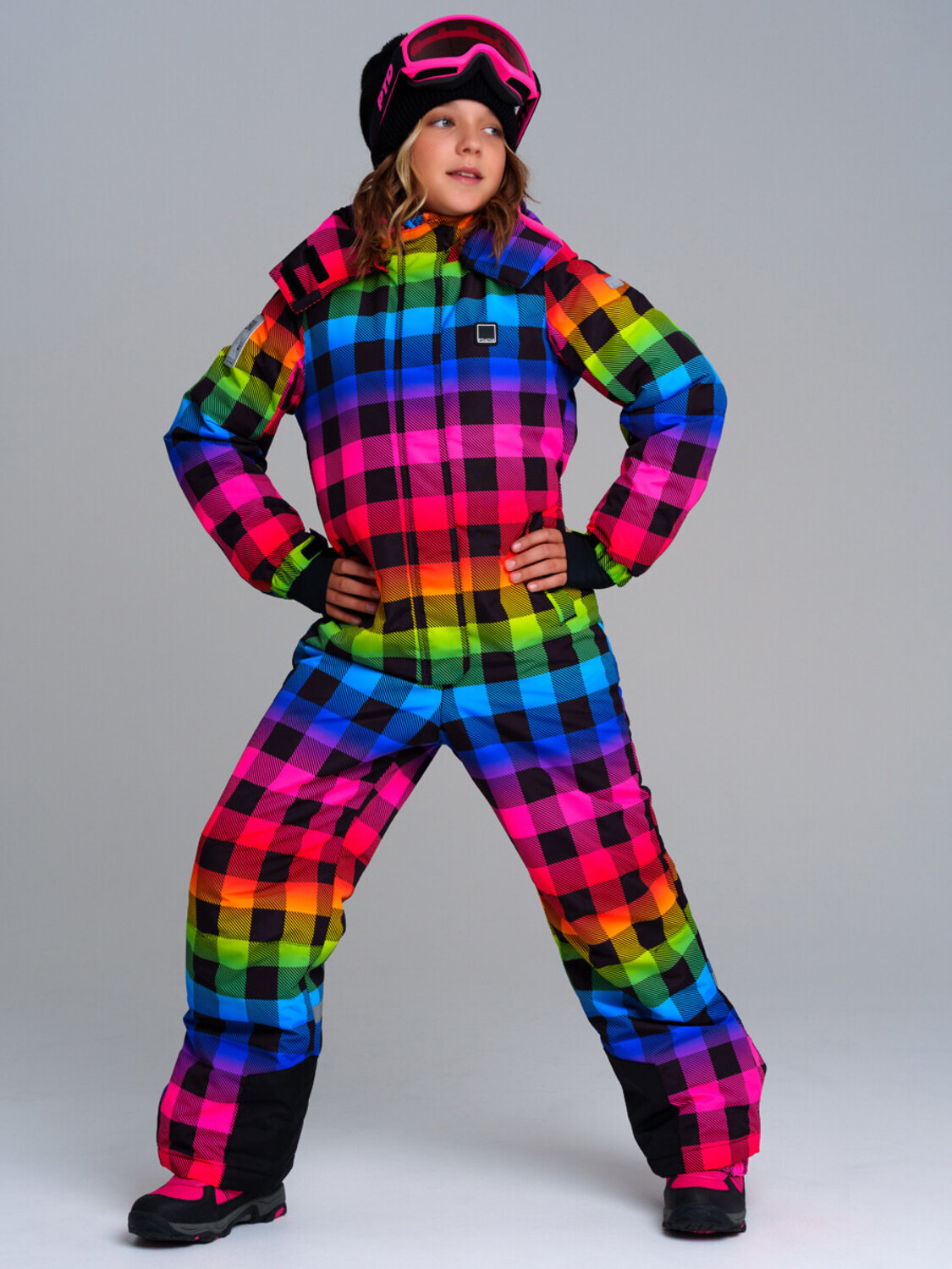 PLAYTODAY Маска горнолыжная 573043 32321528 фуксия