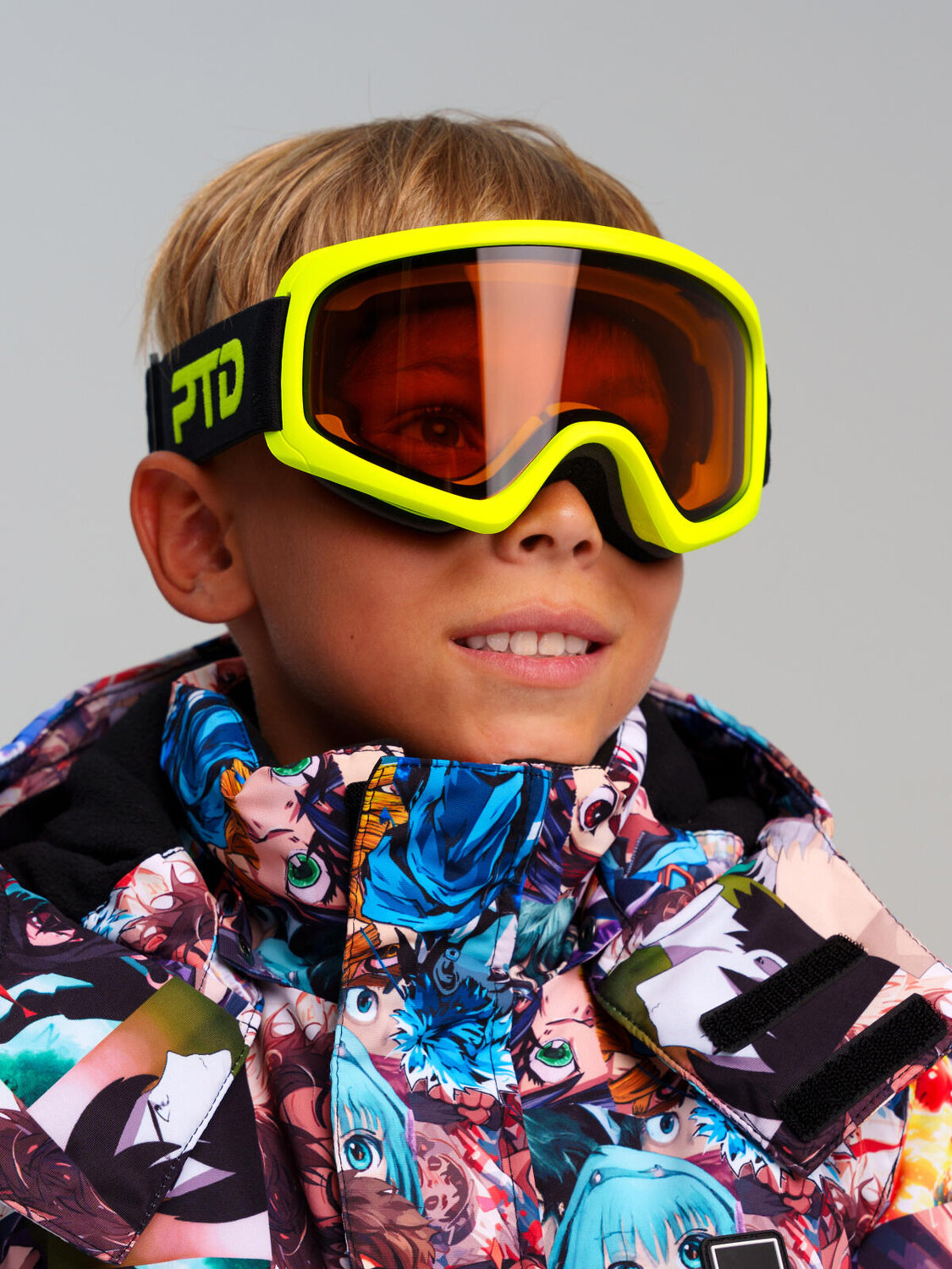 PLAYTODAY Маска горнолыжная 573044 32311462 жёлтый