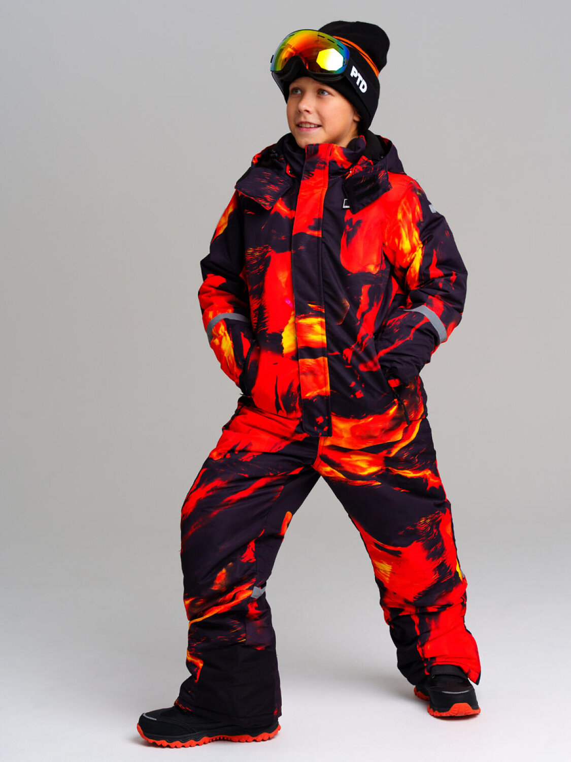 PLAYTODAY Маска горнолыжная 573046 32311424 черный