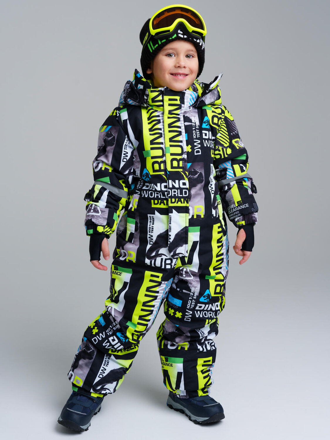 PLAYTODAY Маска горнолыжная 573047 32312294 жёлтый