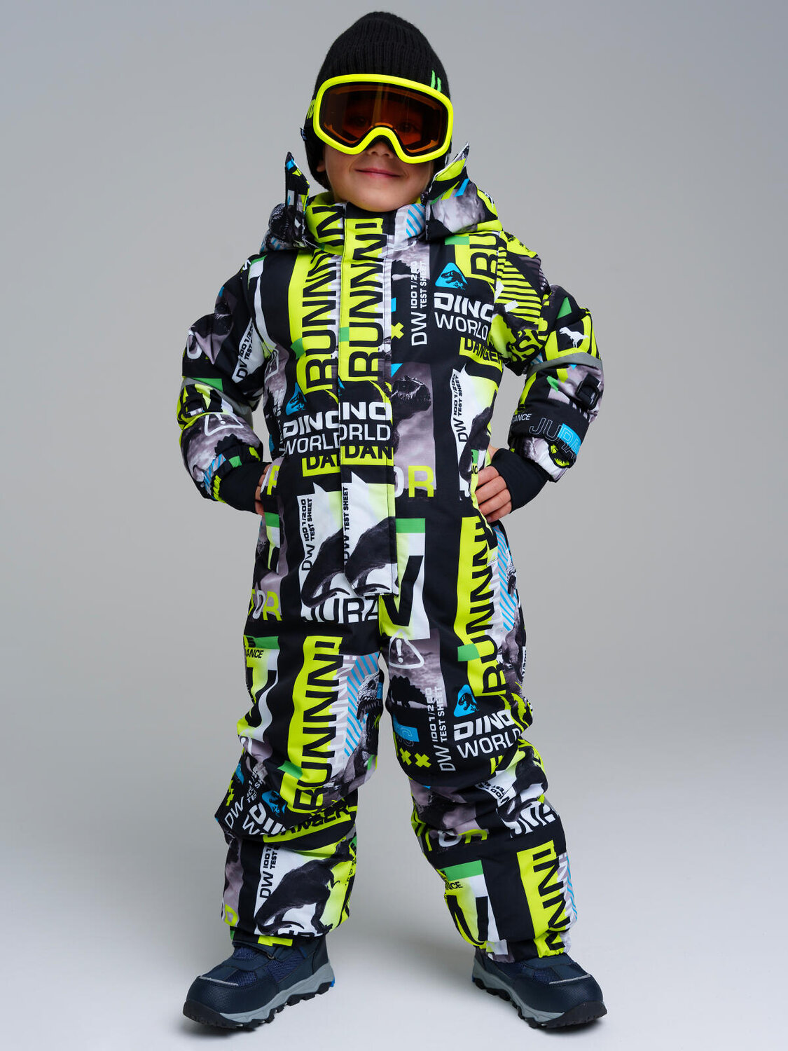 PLAYTODAY Маска горнолыжная 573047 32312294 жёлтый