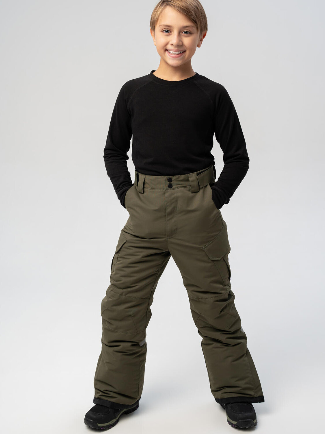 PLAYTODAY Брюки 573049 32411033 темно-зеленый