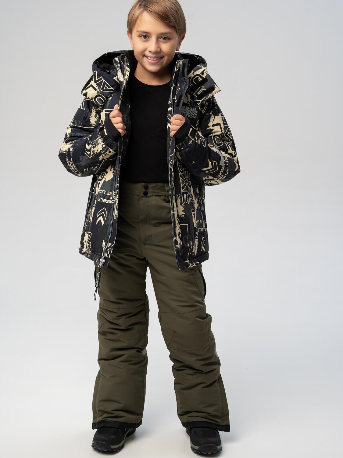 PLAYTODAY Брюки 573049 32411033 темно-зеленый