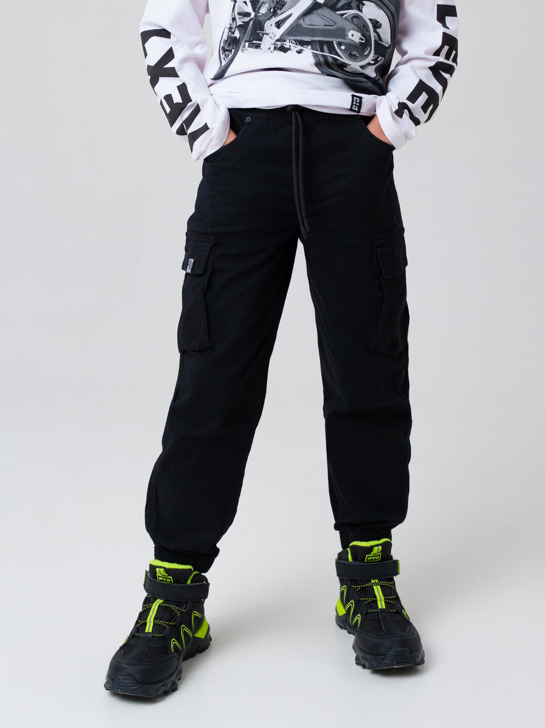 PLAYTODAY Брюки 573068 12511089 черный