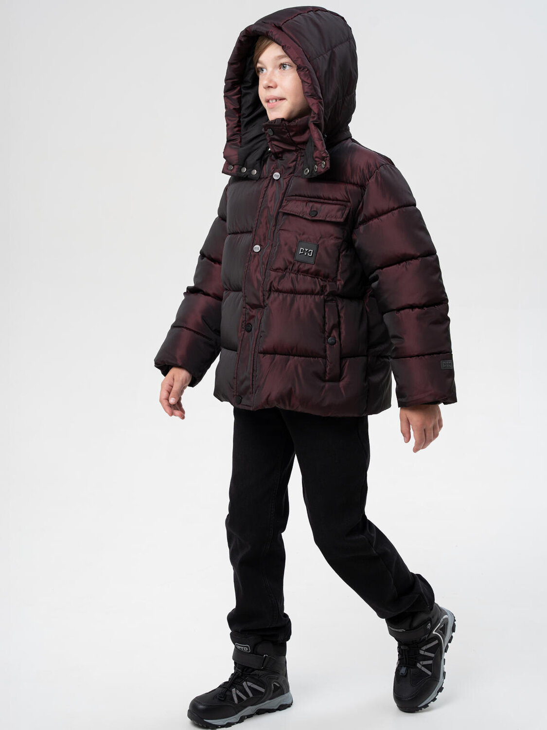 PLAYTODAY Куртка 573078 32511428 бордовый