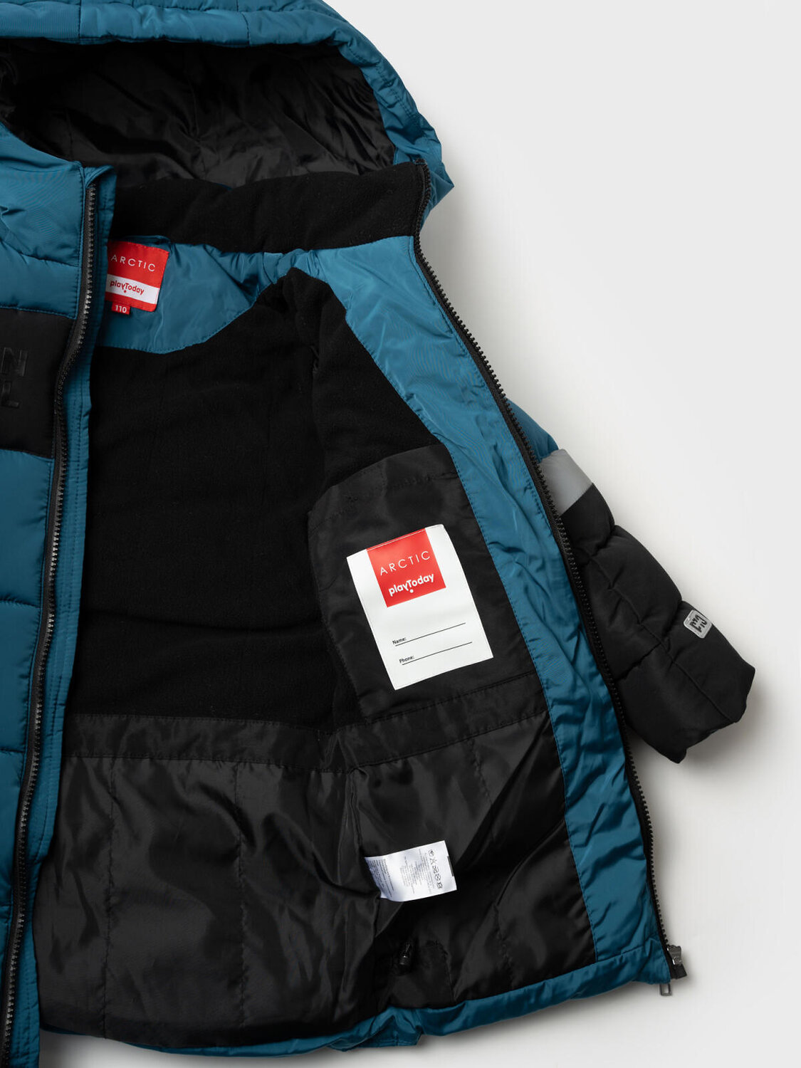 PLAYTODAY Пальто 573080 32512275 тёмно-синий,черный