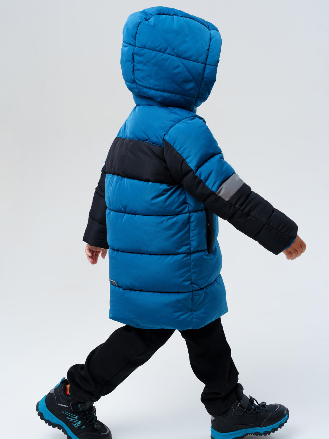 PLAYTODAY Пальто 573080 32512275 тёмно-синий,черный