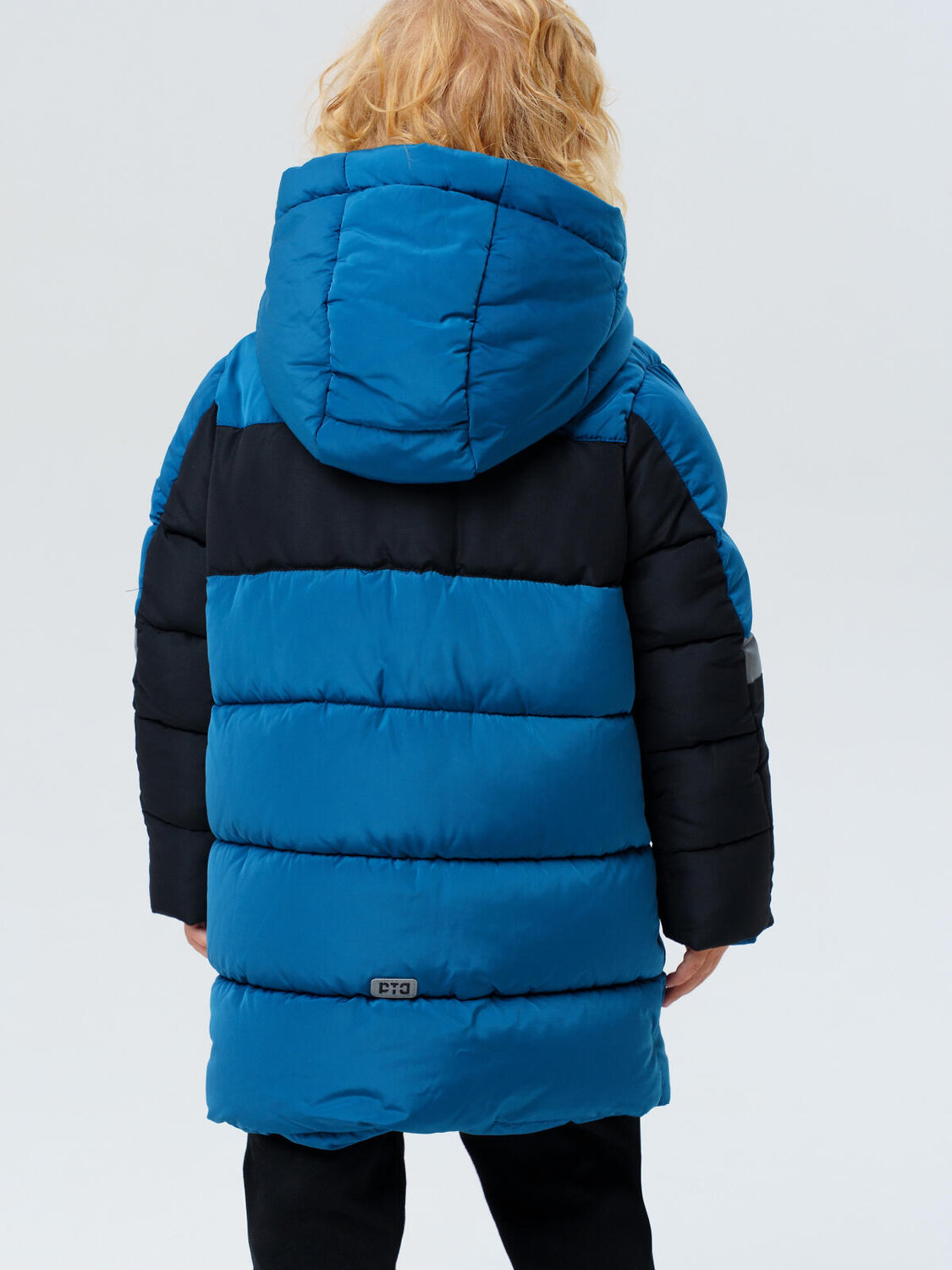 PLAYTODAY Пальто 573080 32512275 тёмно-синий,черный