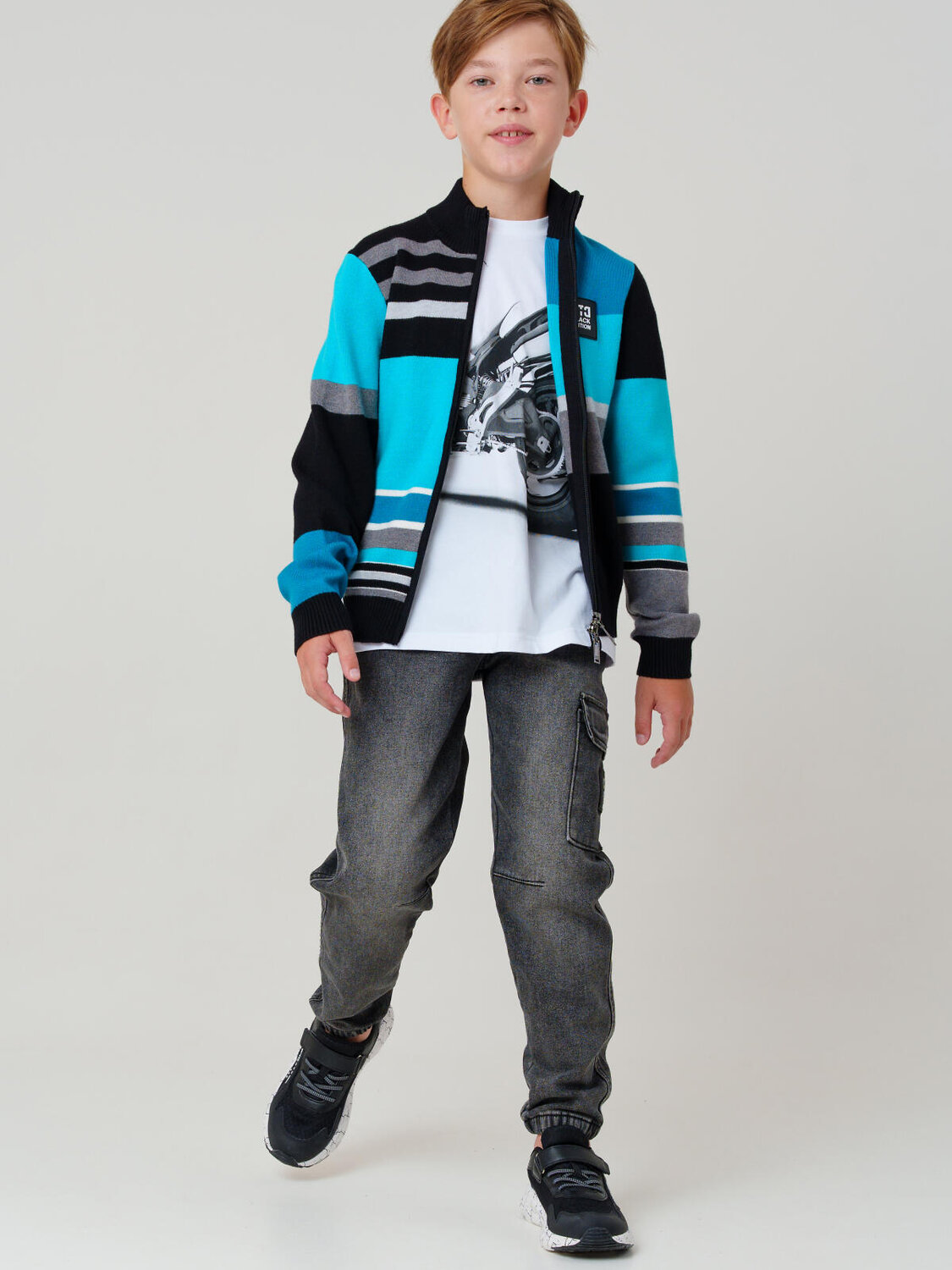 PLAYTODAY Кардиган 573082 32511194 разноцветный