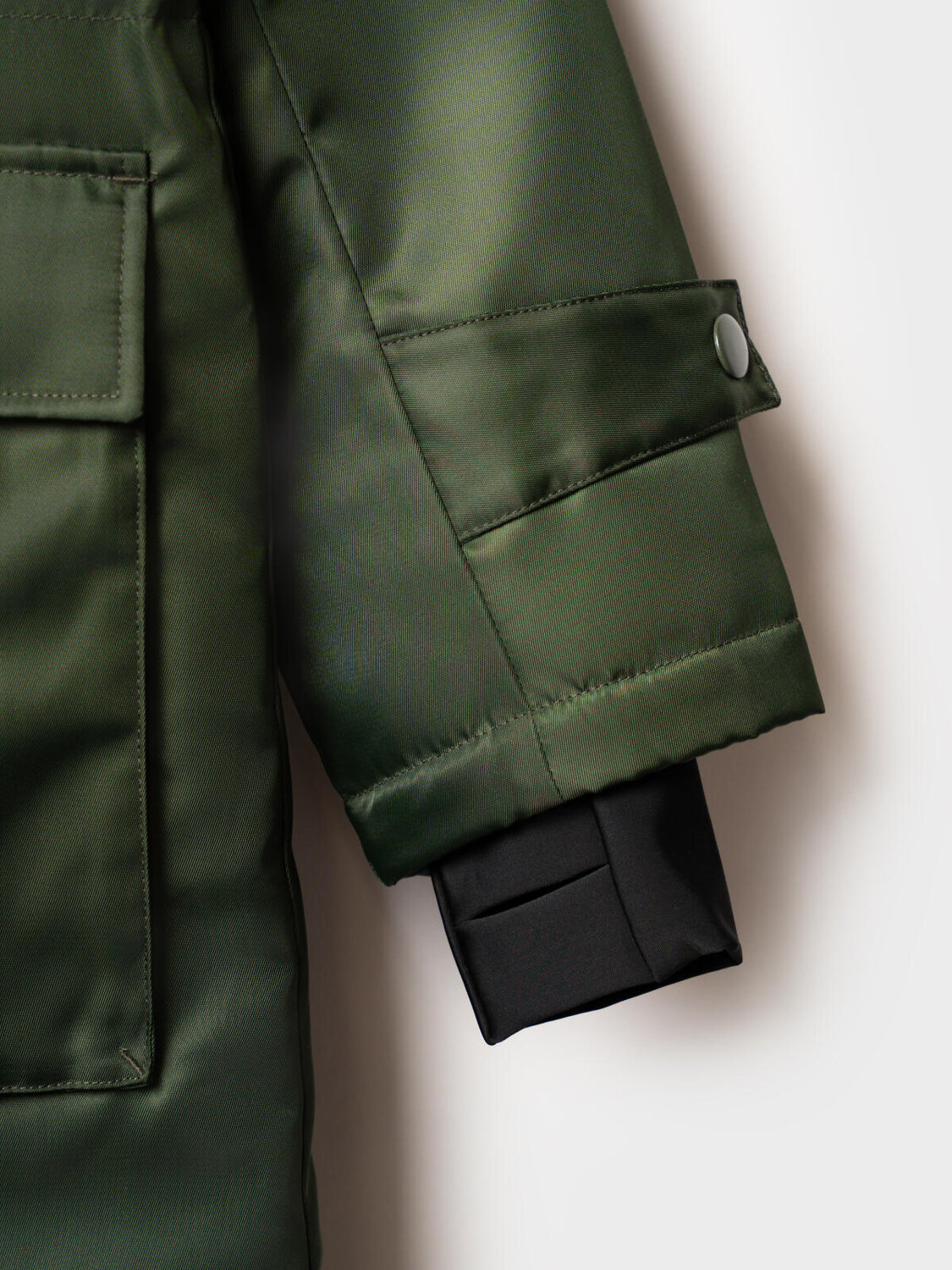 PLAYTODAY Пальто 573088 32521103 темно-зеленый