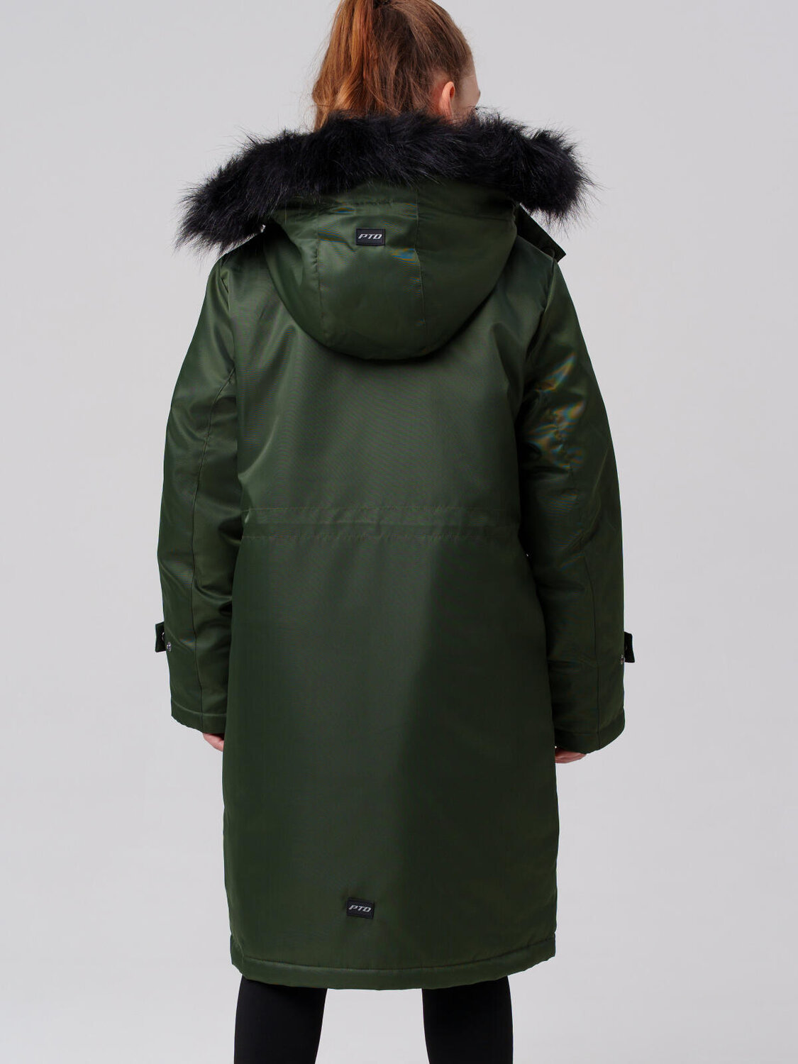 PLAYTODAY Пальто 573088 32521103 темно-зеленый