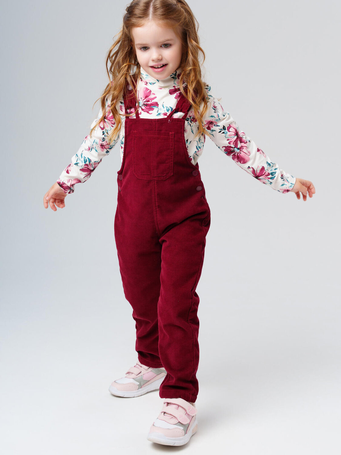PLAYTODAY Полукомбинезон 573098 32522155 бордовый