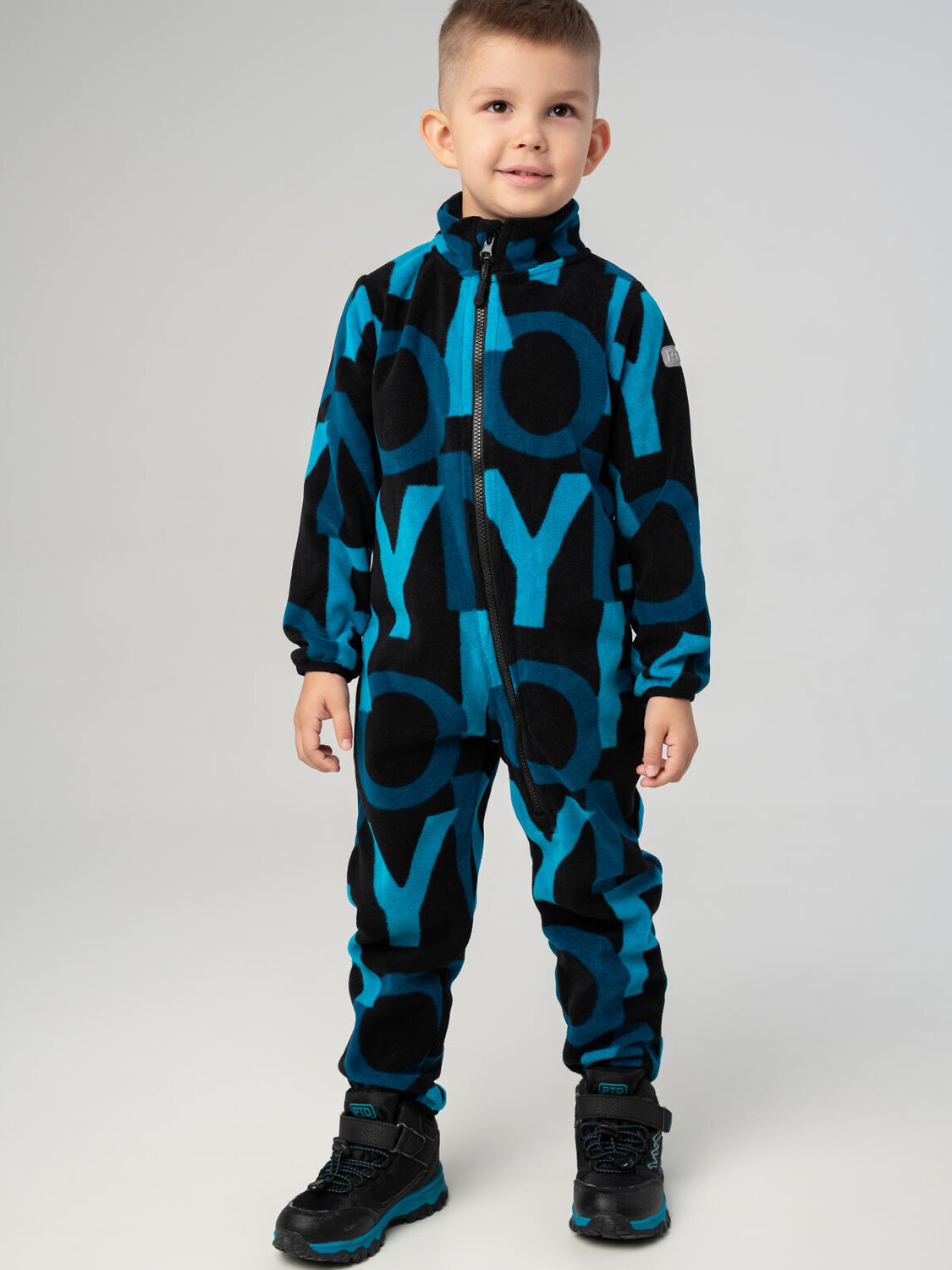 PLAYTODAY Комбинезон 573102 32512111 черный/голубой