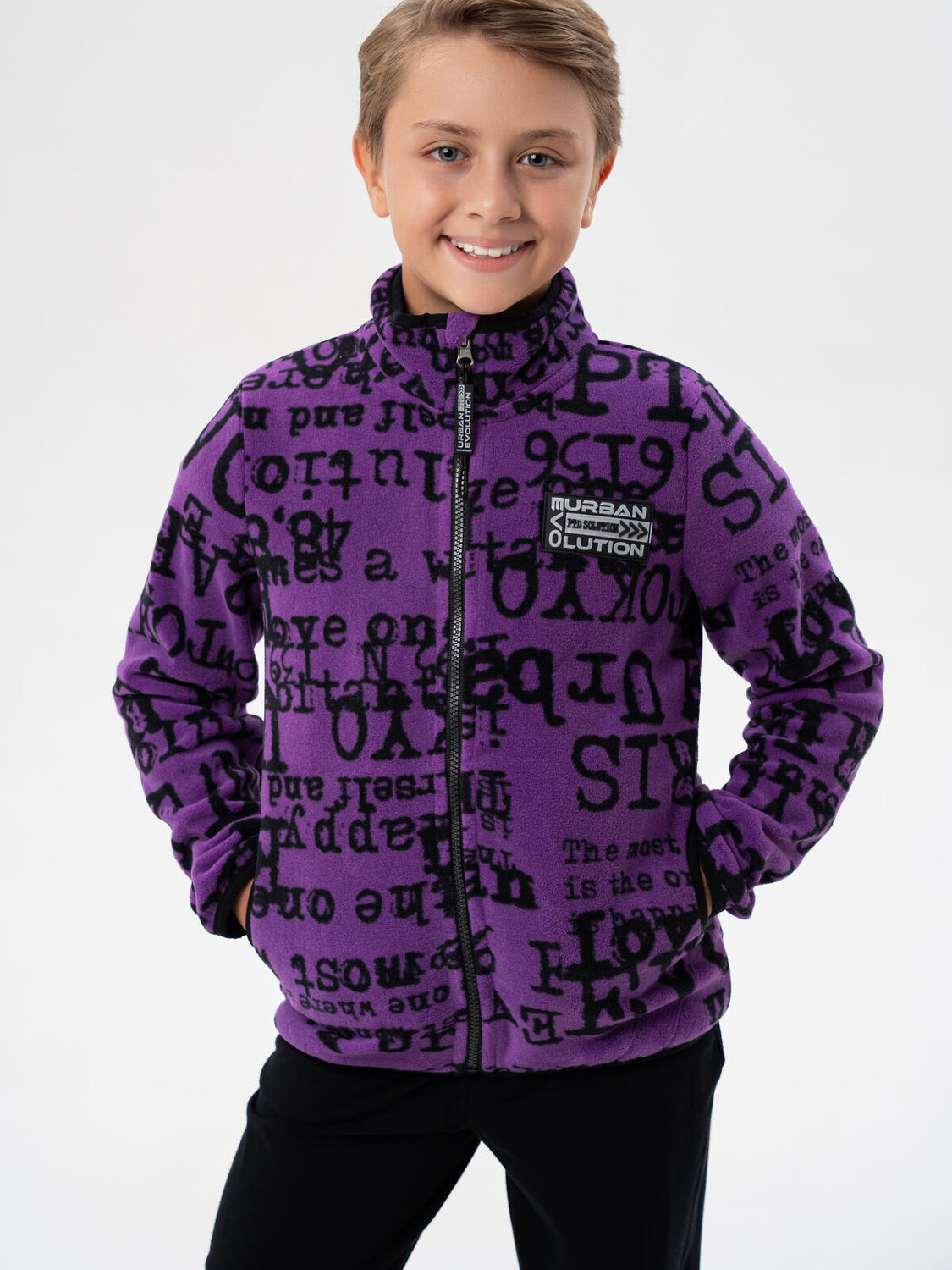 PLAYTODAY Куртка 573111 32511225 фиолетовый,черный