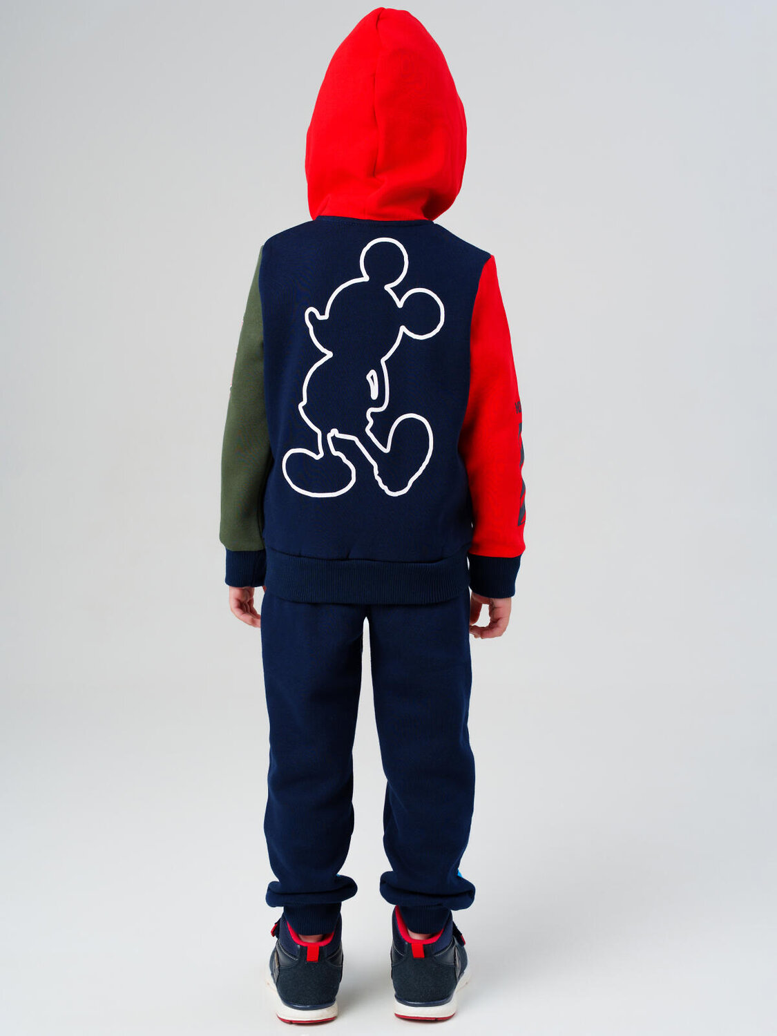 PLAYTODAY Толстовка 573124 32532001 хаки,тёмно-синий,красный