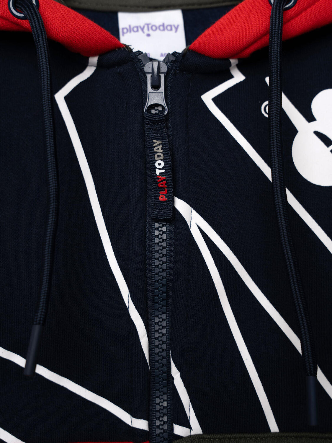 PLAYTODAY Толстовка 573124 32532001 хаки,тёмно-синий,красный