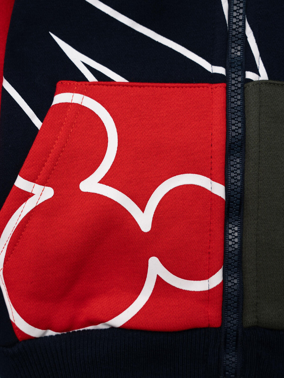 PLAYTODAY Толстовка 573124 32532001 хаки,тёмно-синий,красный