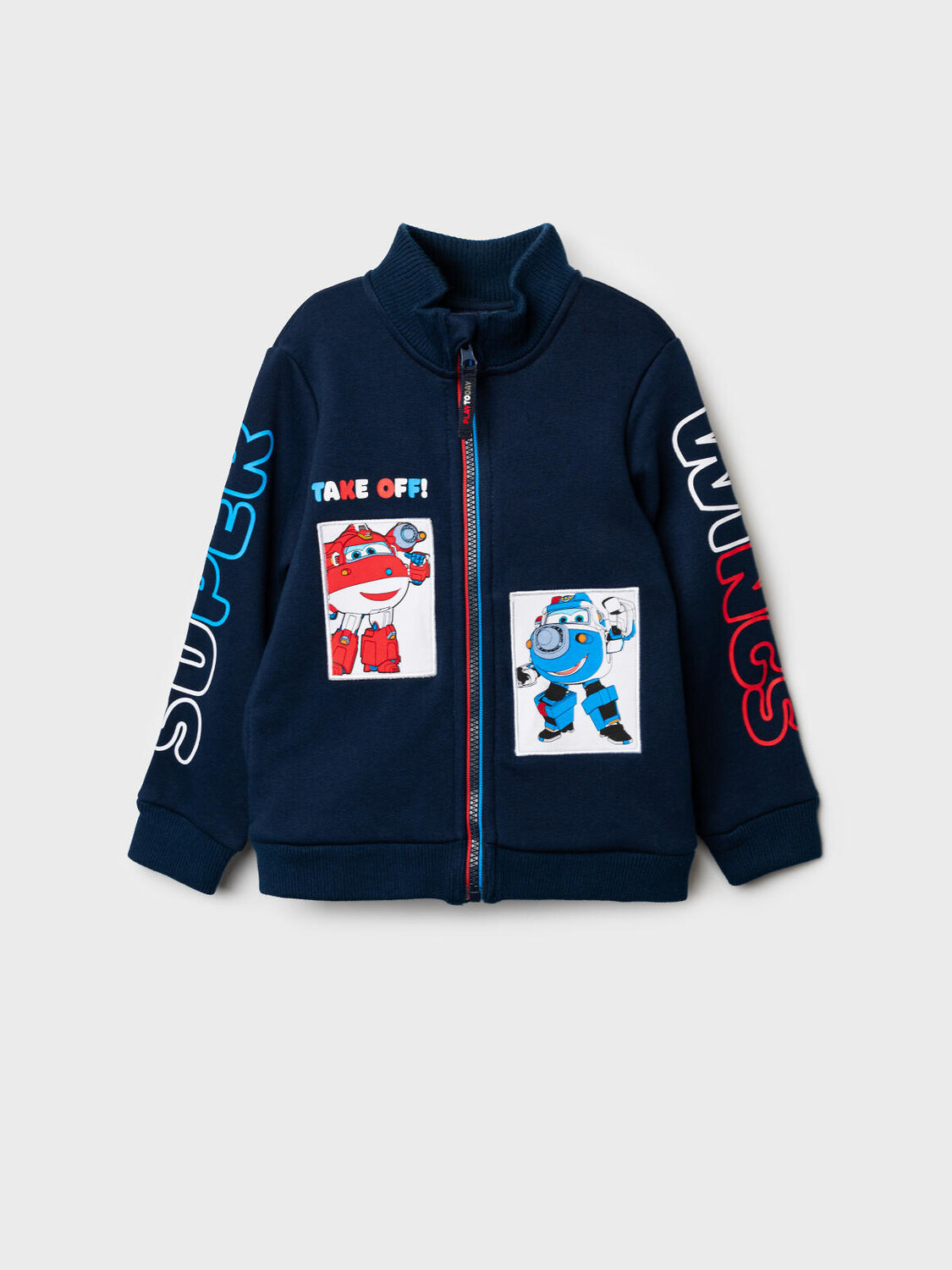 PLAYTODAY Толстовка 573126 32532020 тёмно-синий