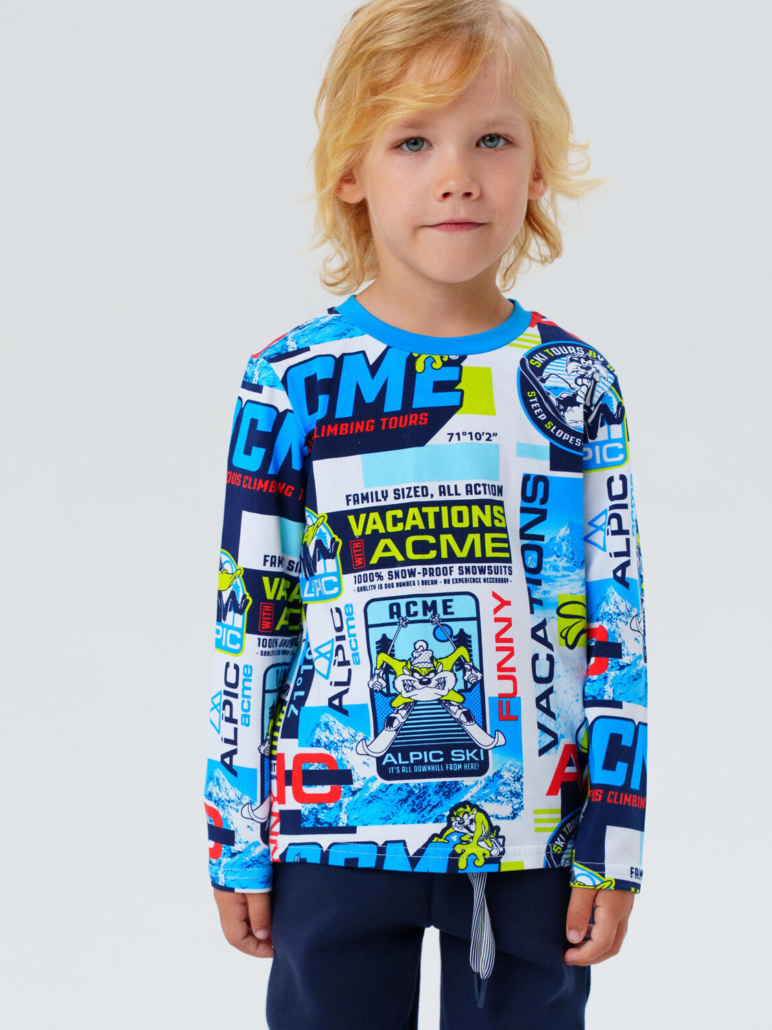 PLAYTODAY Фуфайка 573129 32532039 голубой