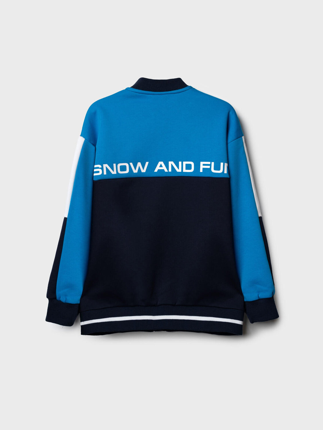 PLAYTODAY Толстовка 573131 32511222 белый,ярко-синий,тёмно-синий