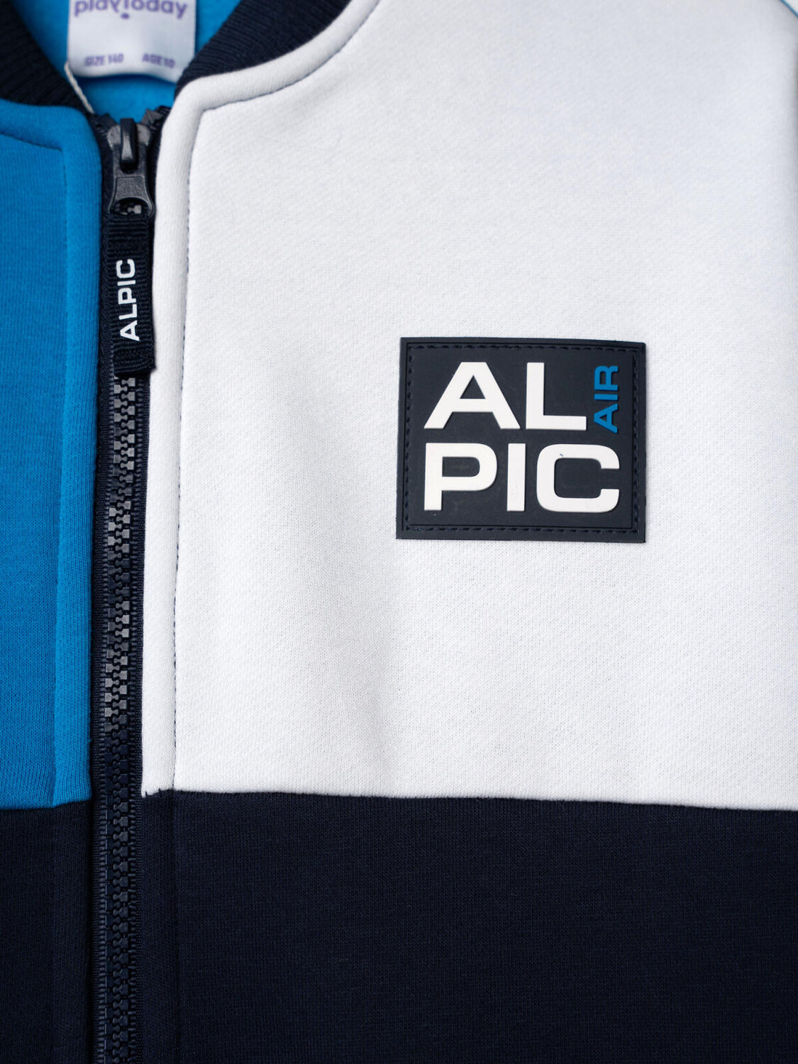 PLAYTODAY Толстовка 573131 32511222 белый,ярко-синий,тёмно-синий