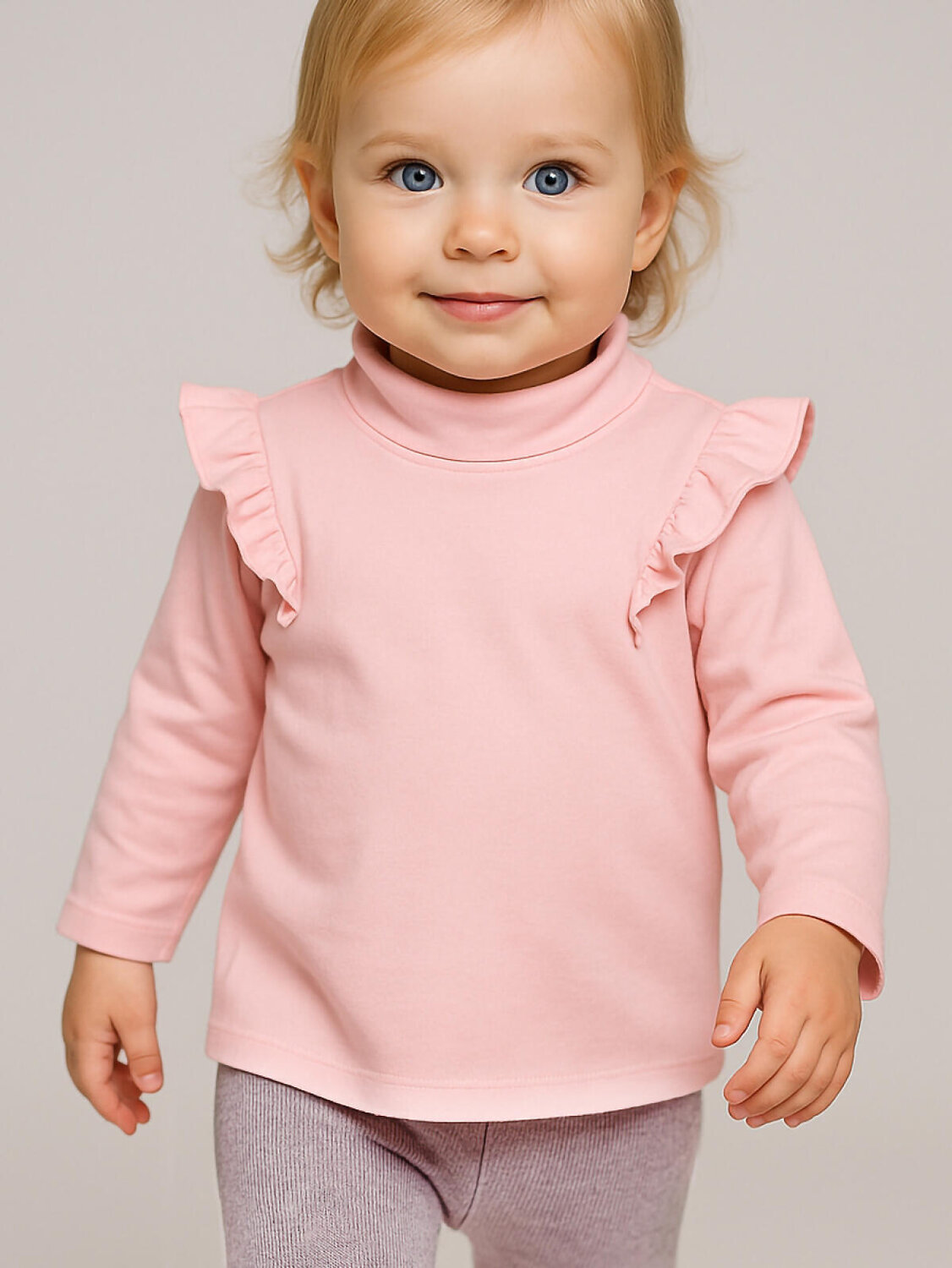 PLAYTODAY Водолазка 573138 32523075 розовый