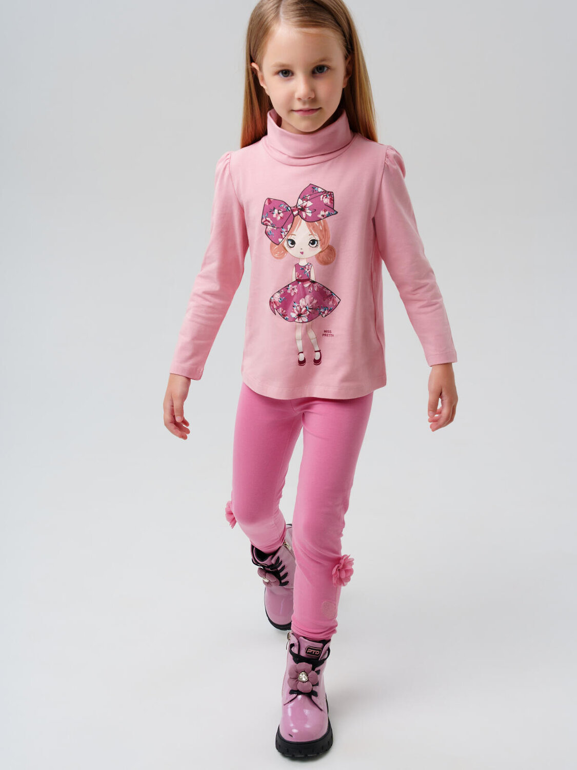 PLAYTODAY Водолазка 573146 32522182 розовый