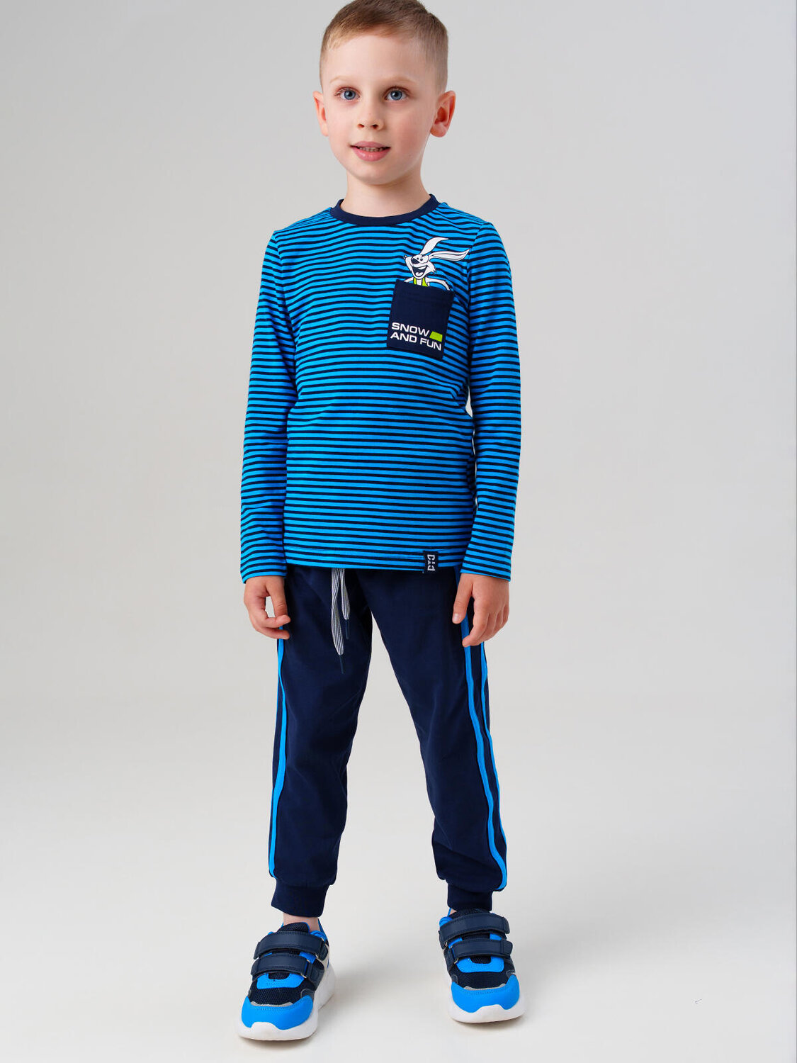 PLAYTODAY Комплект 573150 32512242 тёмно-синий,ярко-синий