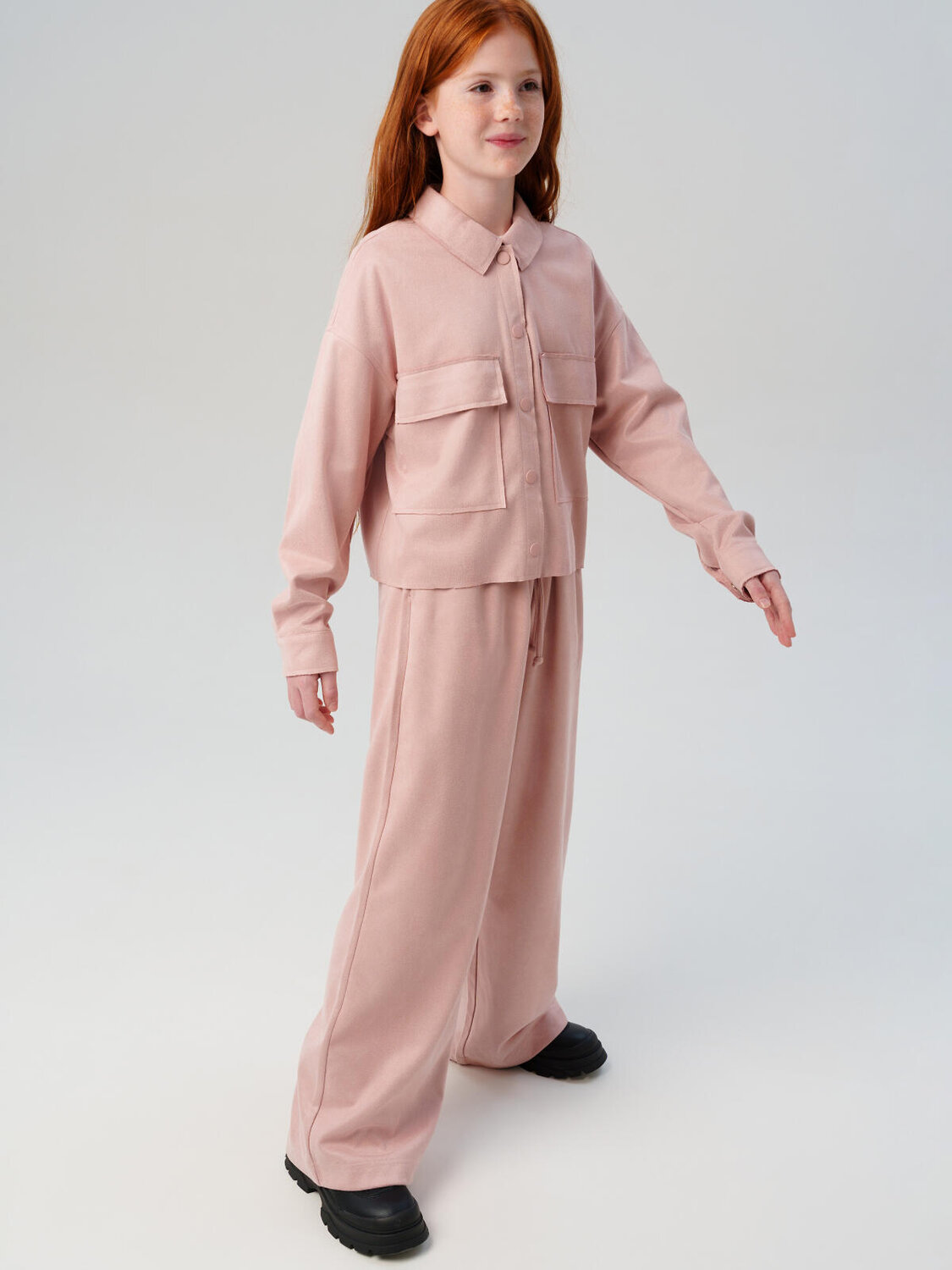 PLAYTODAY Рубашка 573154 32521152 светло-розовый