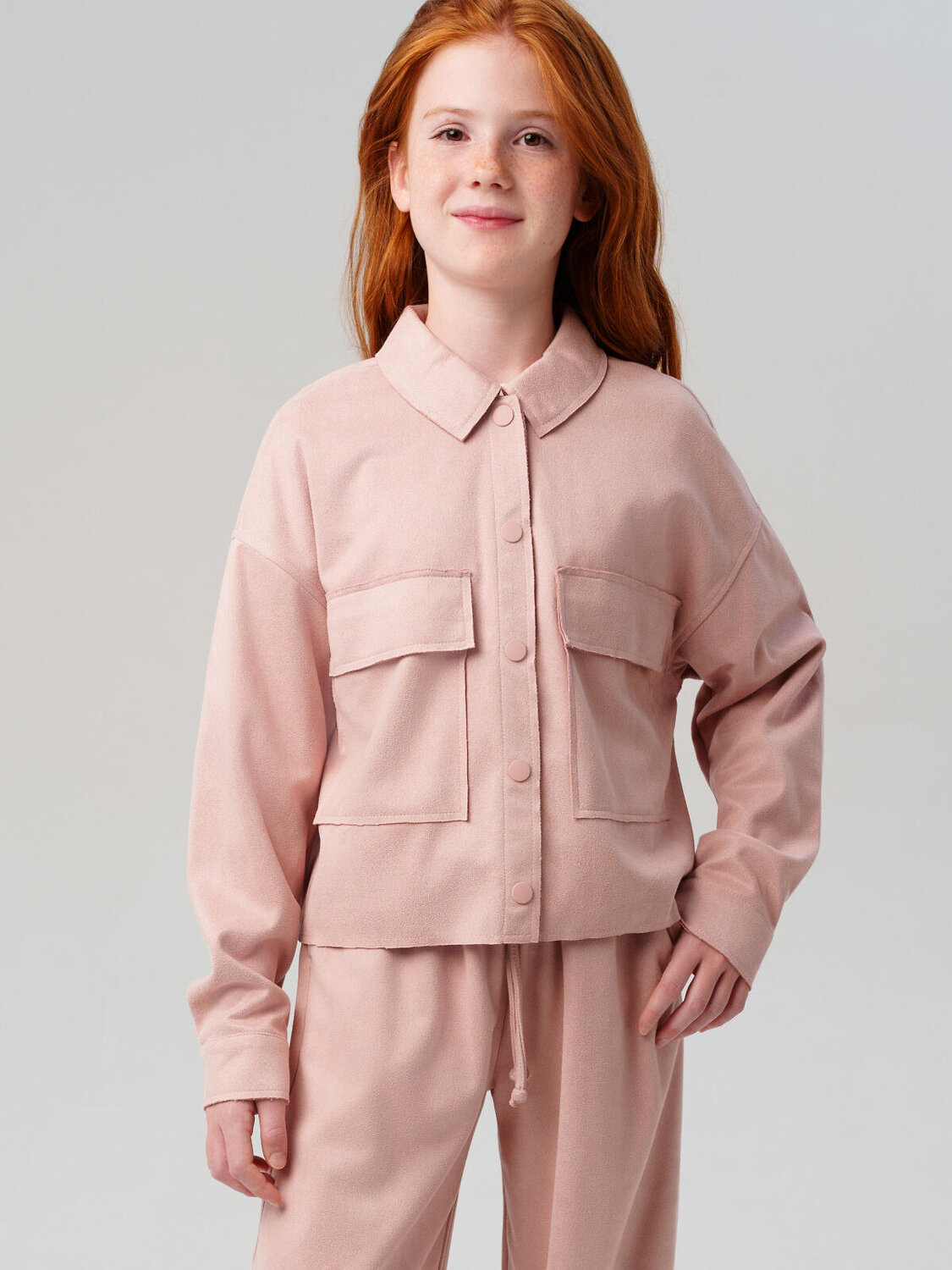 PLAYTODAY Рубашка 573154 32521152 светло-розовый