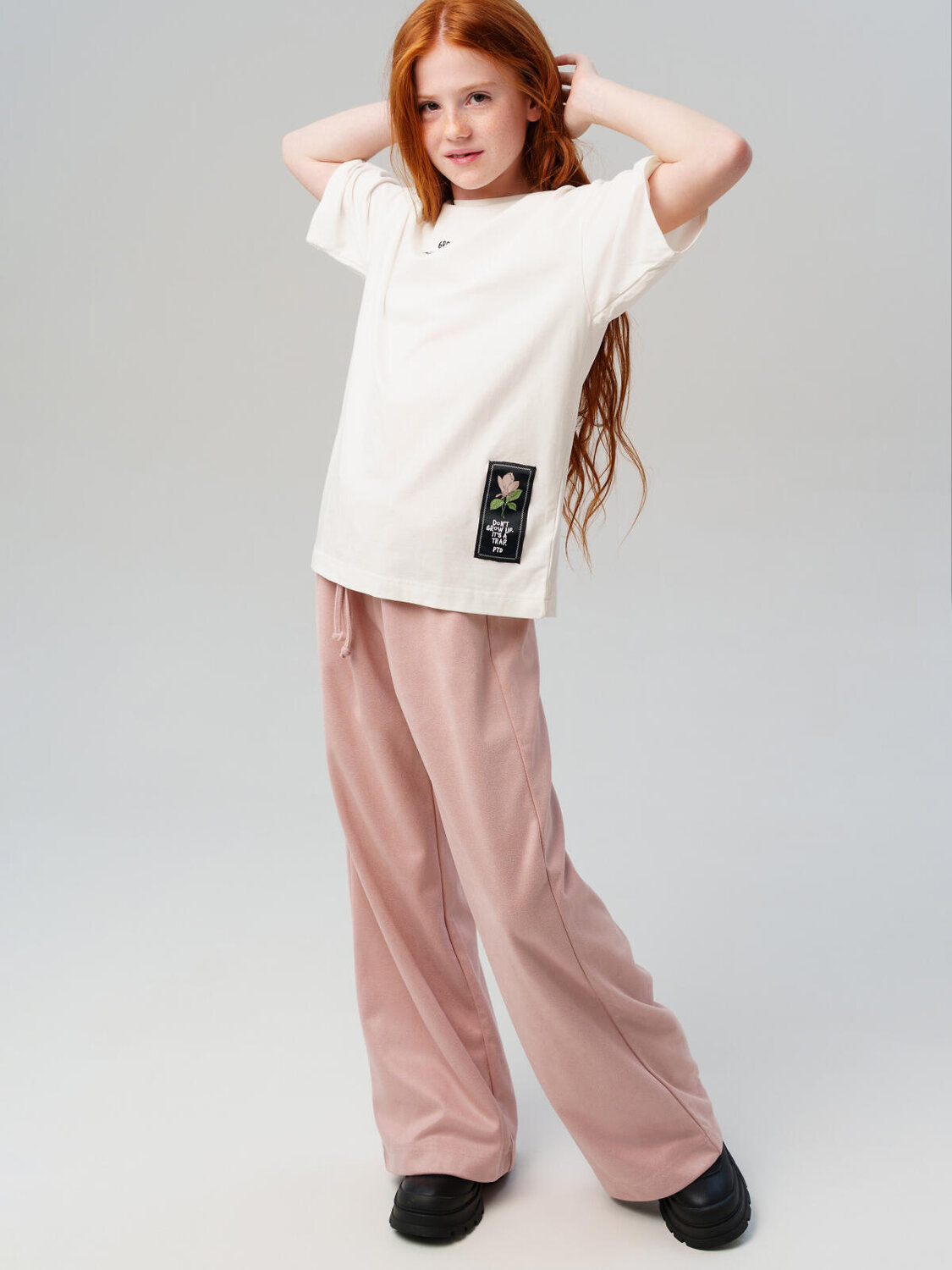 PLAYTODAY Фуфайка 573174 32521060 молочный