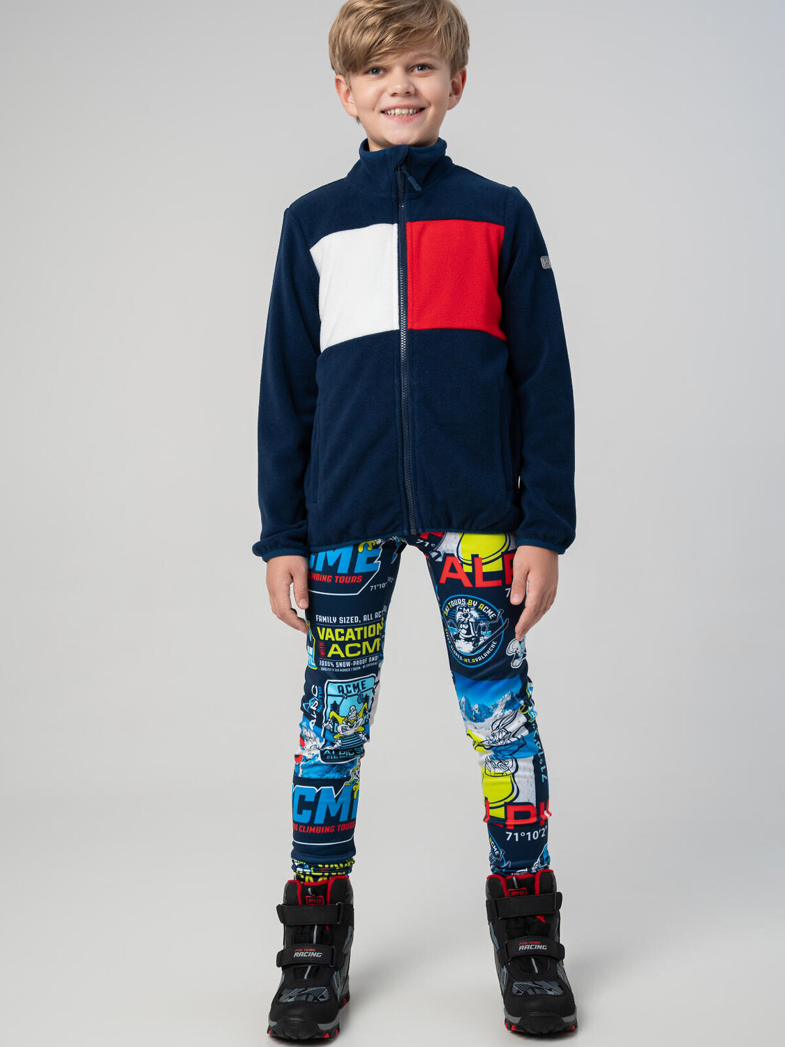 PLAYTODAY Куртка 573175 32511312 белый,тёмно-синий,красный