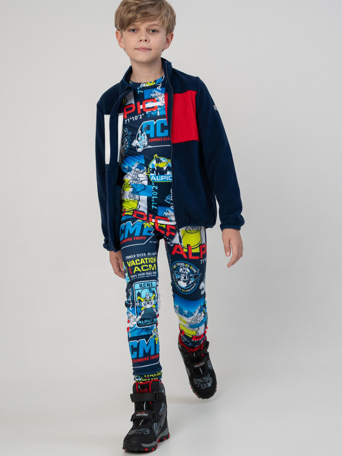 PLAYTODAY Куртка 573175 32511312 белый,тёмно-синий,красный