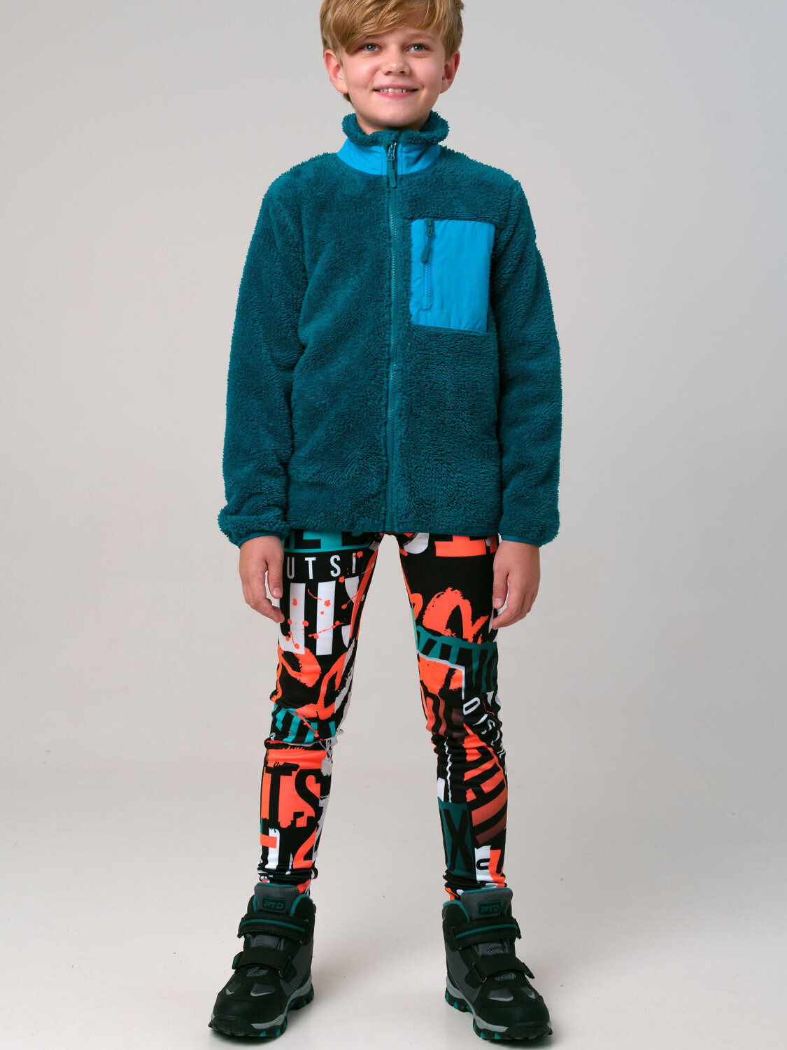 PLAYTODAY Куртка 573176 32511317 тёмно-синий,бирюзовый