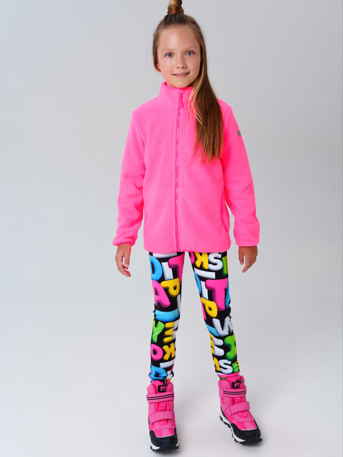 PLAYTODAY Куртка 573180 32521108 розовый неоновый 