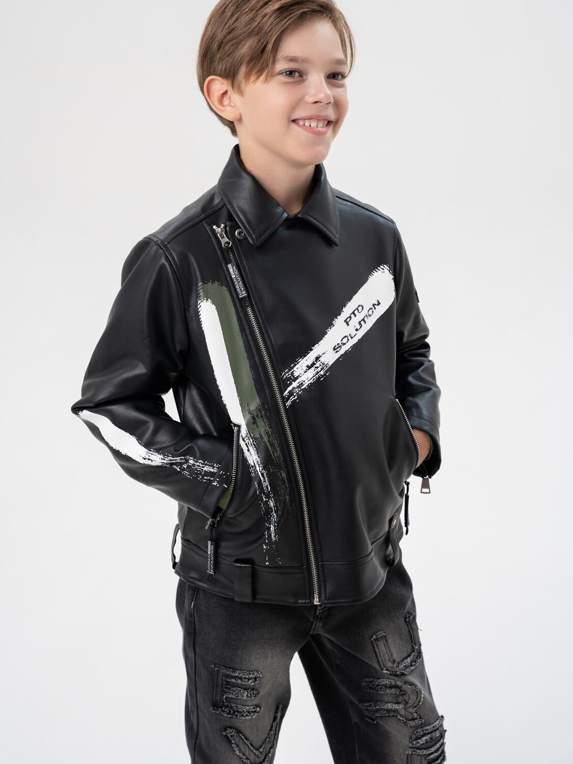 PLAYTODAY Куртка 573206 32511205 черный,хаки