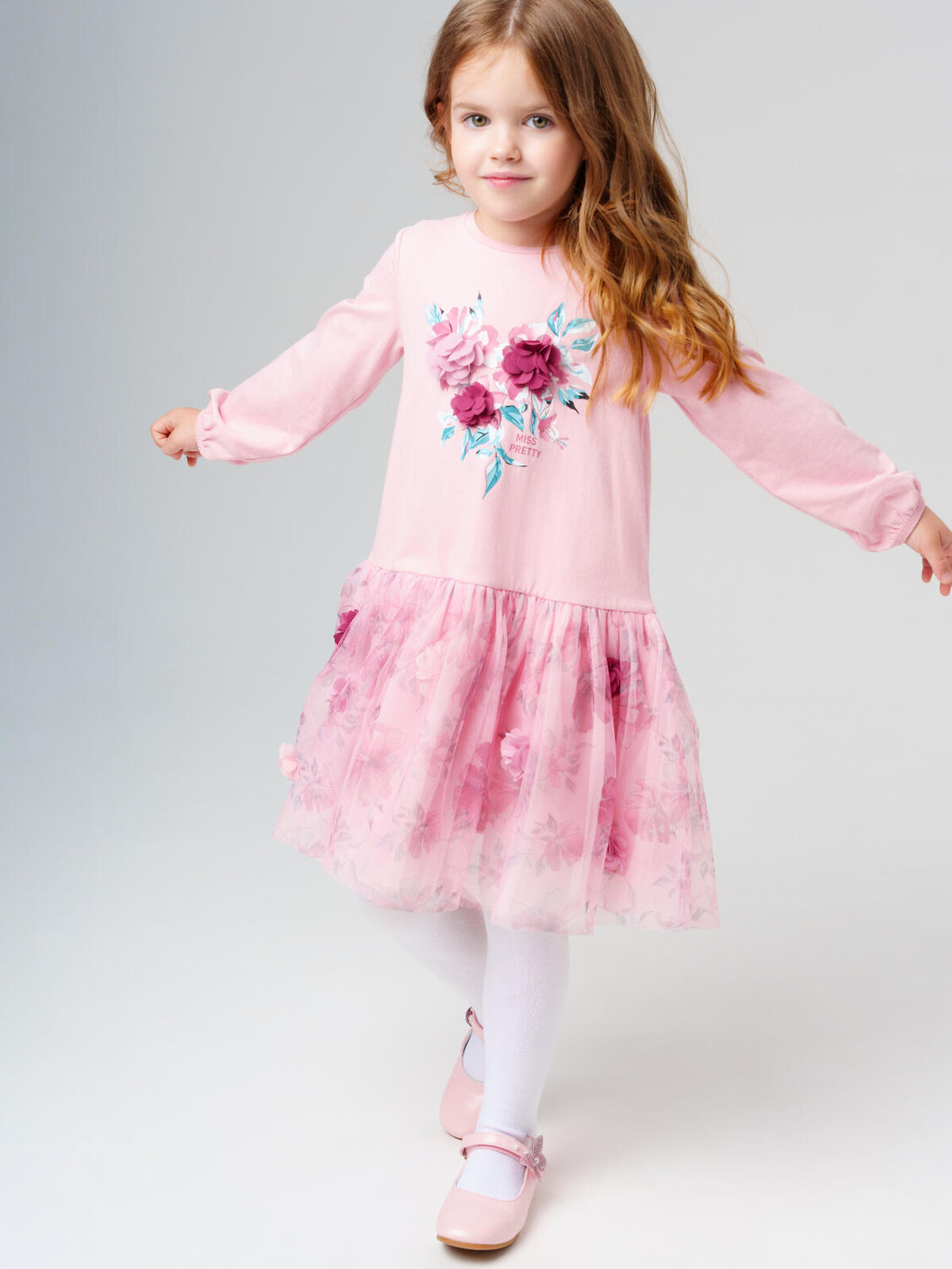 PLAYTODAY Платье 573215 32522200 розовый