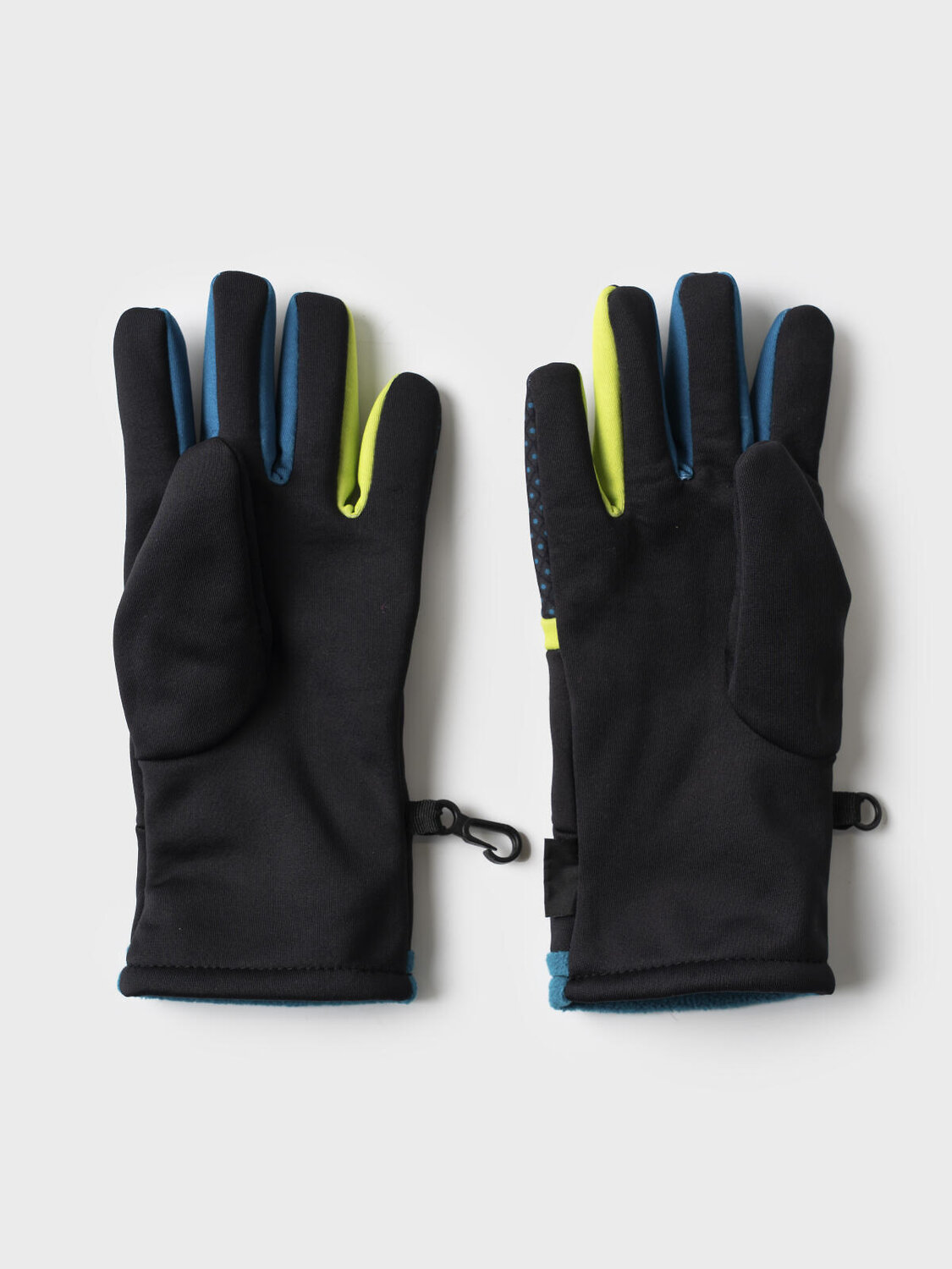 PLAYTODAY Перчатки 573223 32511053 черный,зеленый,бирюзовый