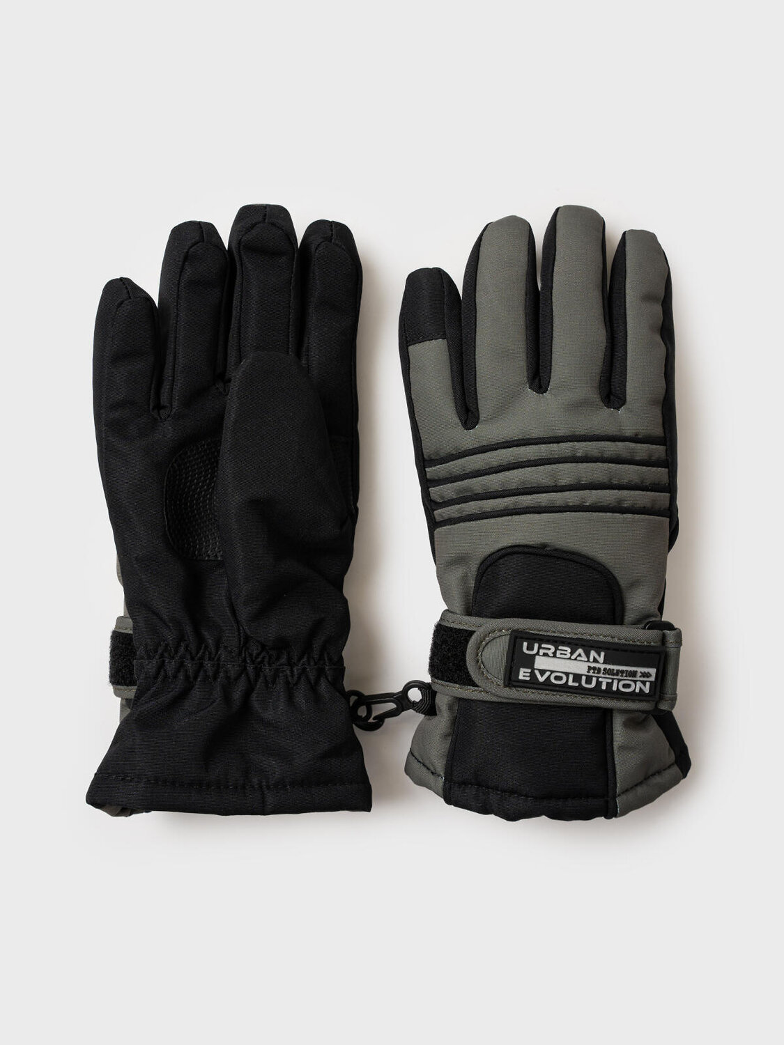 PLAYTODAY Перчатки 573225 32511415 черный,хаки