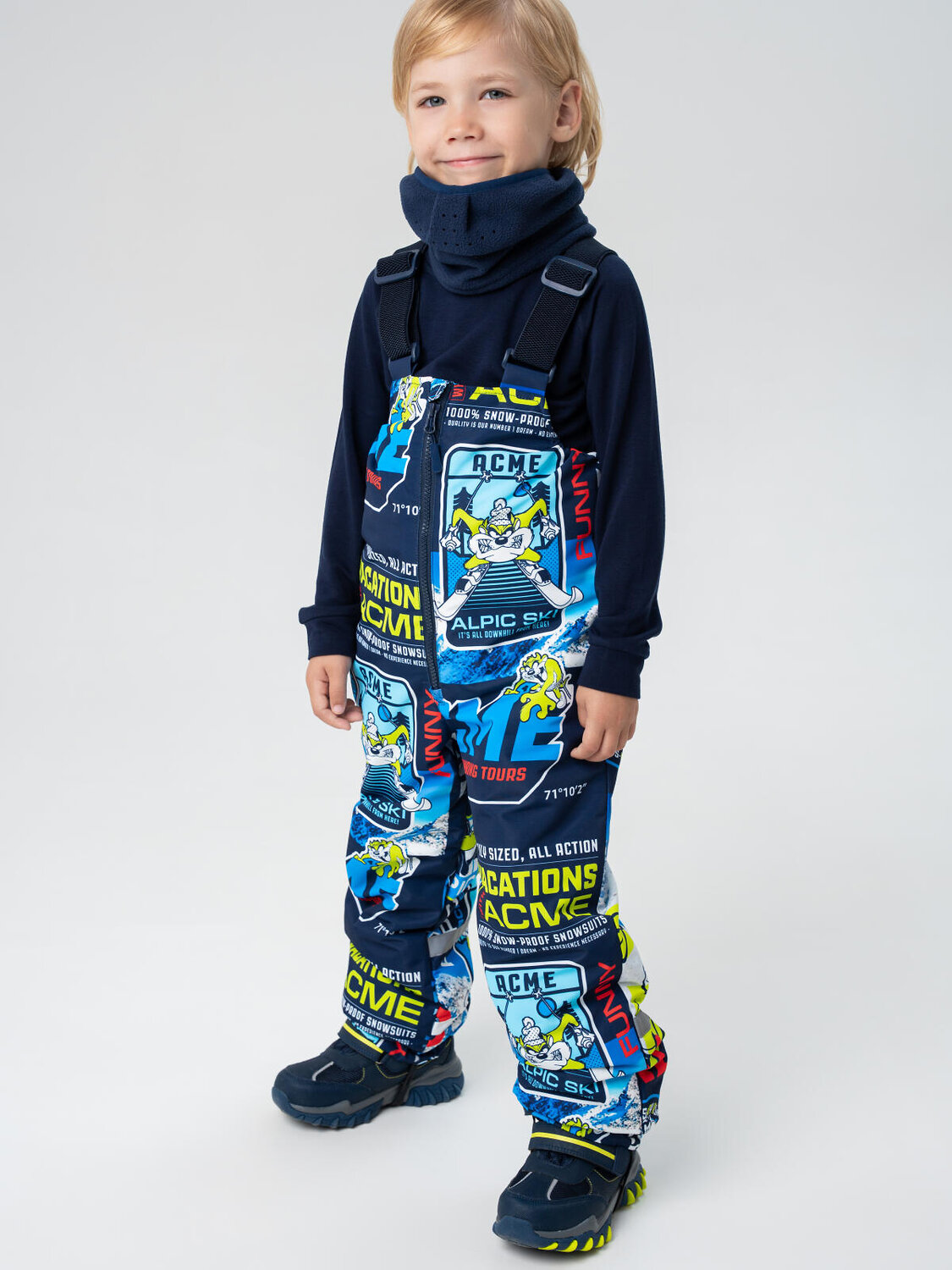 PLAYTODAY Снуд 573227 32512068 тёмно-синий